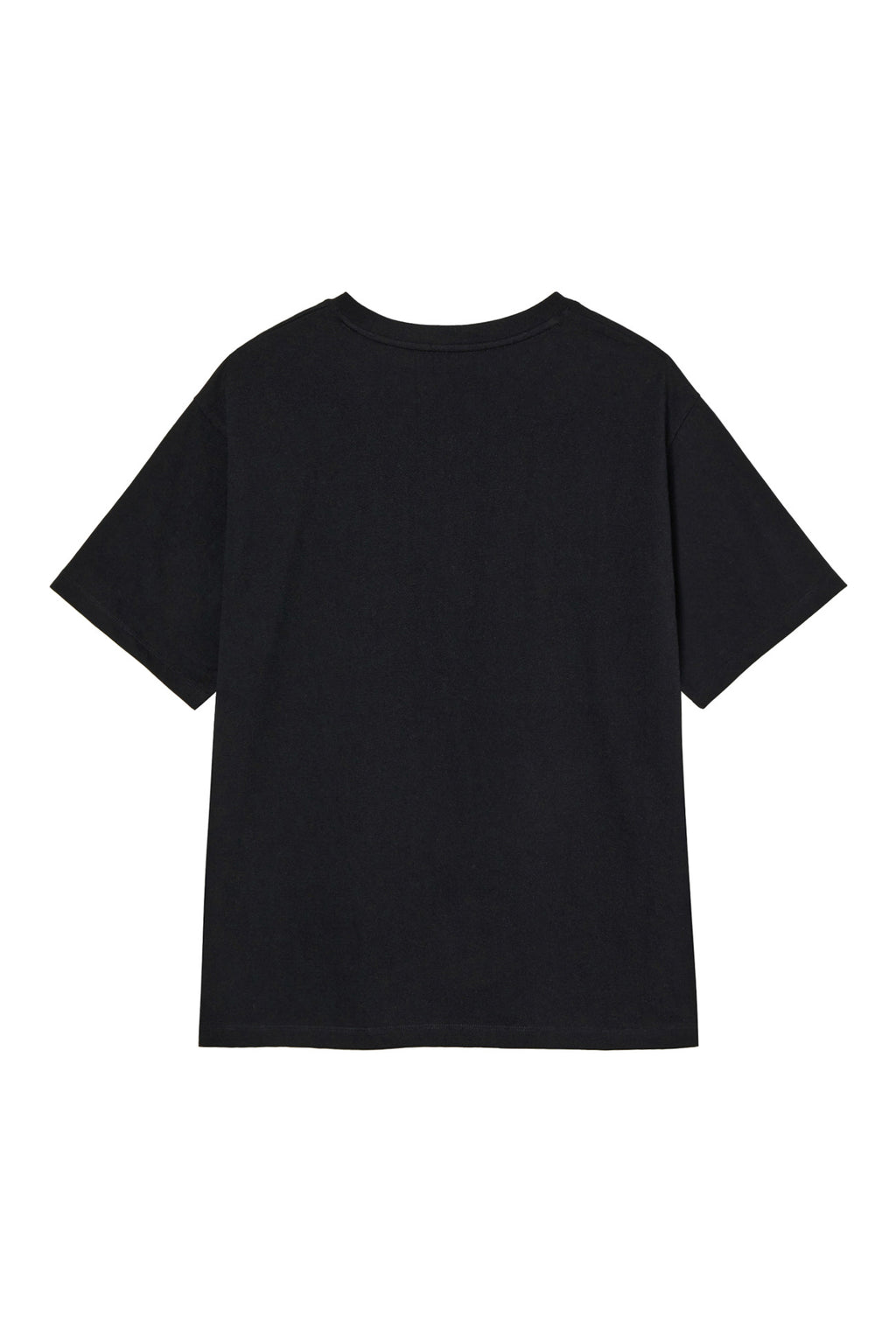 Deinet - Logo Embroidery Oversized T-Shirt (Black) product image 2 | TRAB K-Fashion Australia