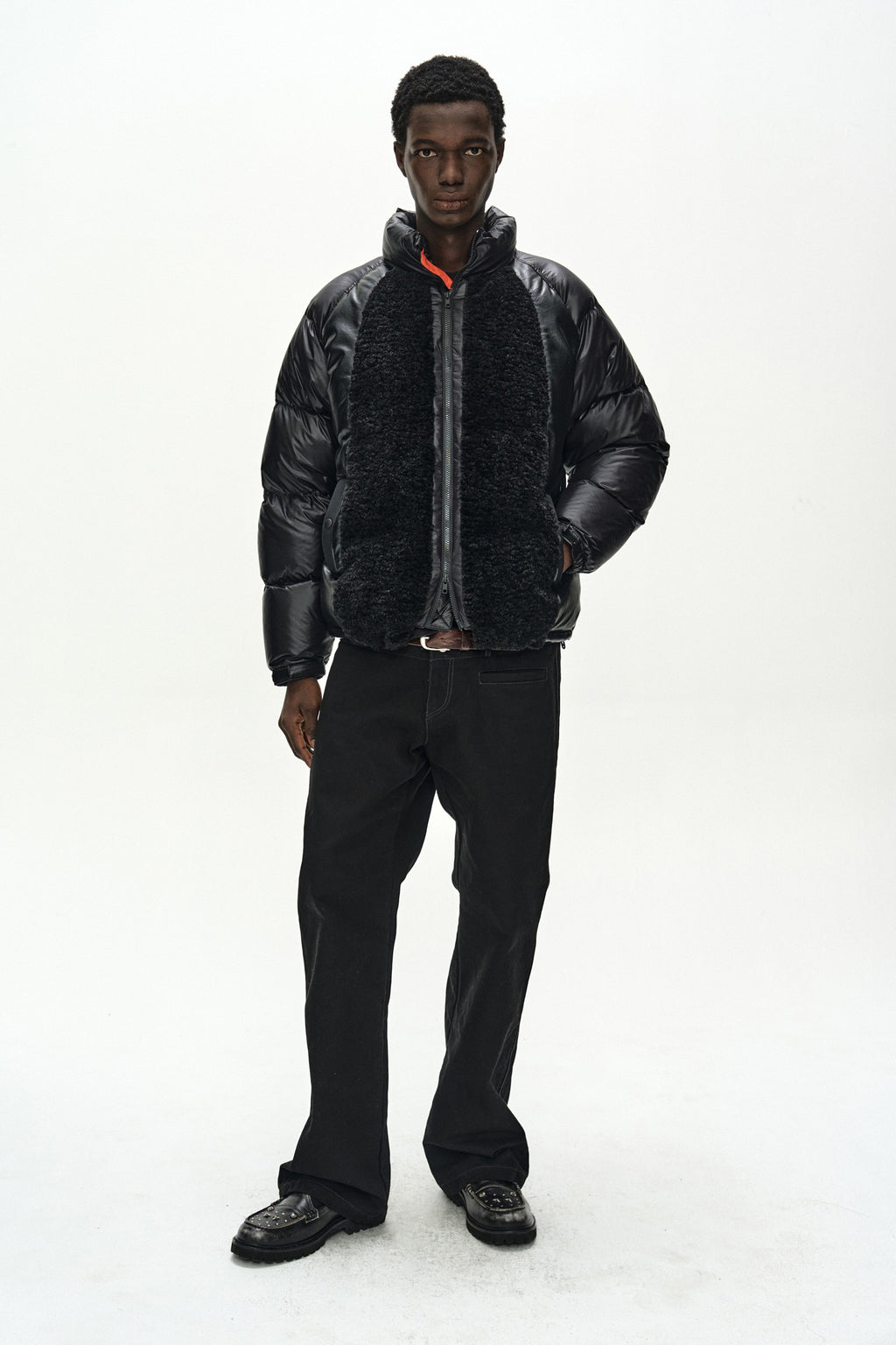 Andersson Bell - Triple Patch Puffer Down Jacket (Black) product image 11 | TRAB K-Fashion Australia