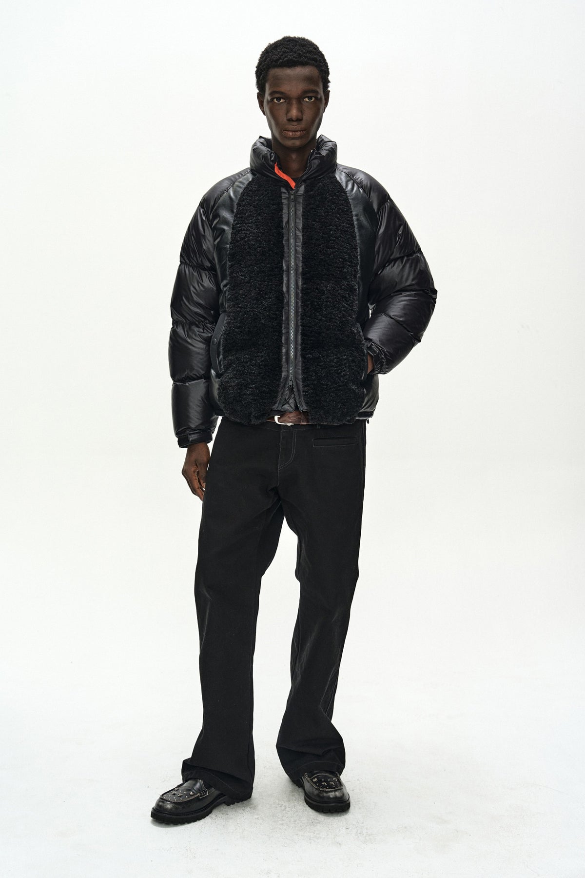 Andersson Bell - Triple Patch Puffer Down Jacket (Black) product image 11 | TRAB K-Fashion Australia