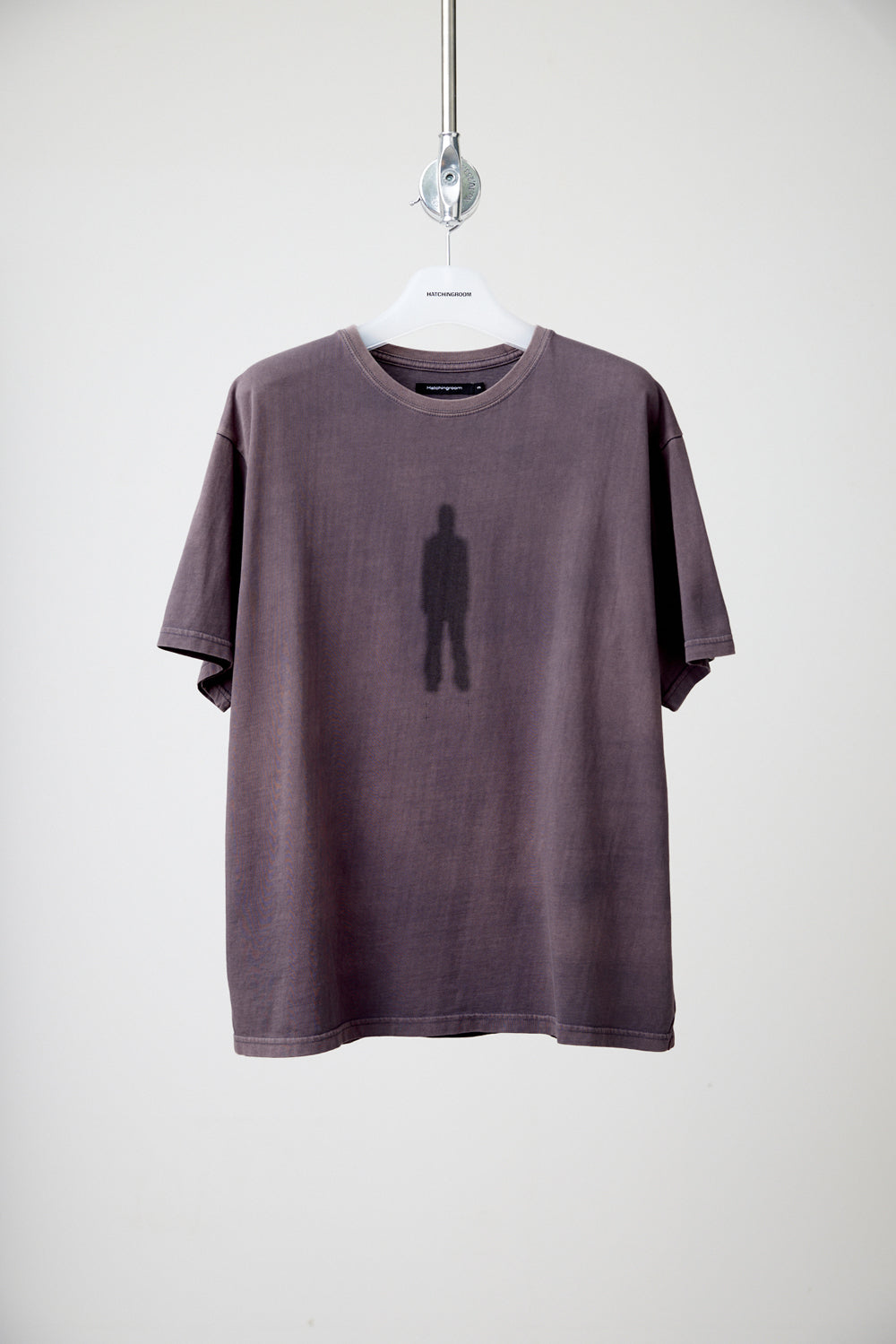 Hatchingroom - VTG Ghost Tee 1/2 Washed Purple (Charcoal) product image 1 | TRAB K-Fashion Australia