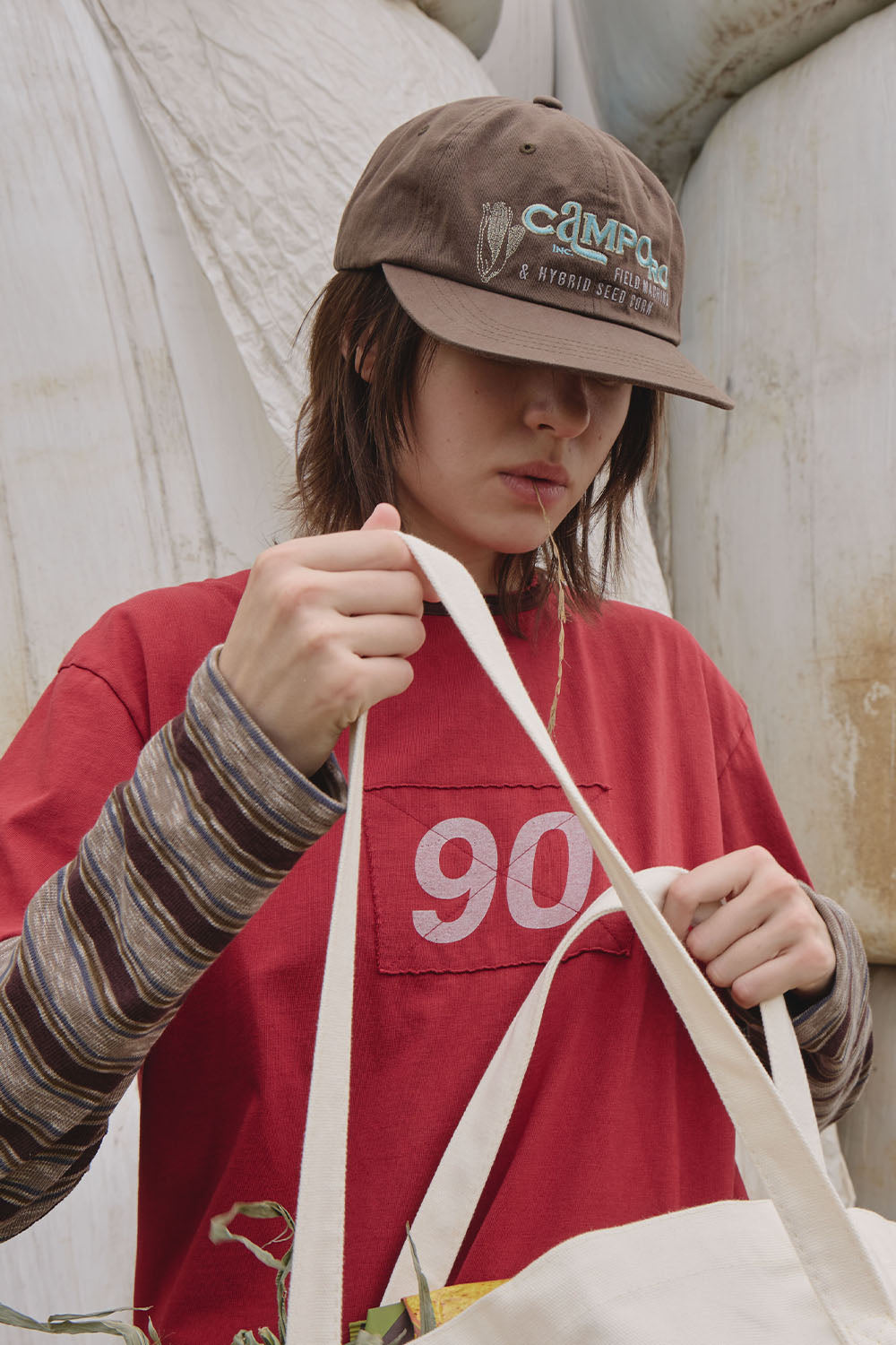 Hatchingroom - Camporo Cap (Brown) product image 8 | TRAB K-Fashion Australia