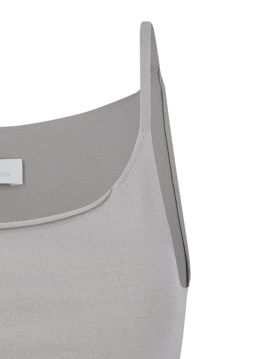 Amomento - Sleeveless Knit Top (Grey Beige) product image 8 | TRAB K-Fashion Australia