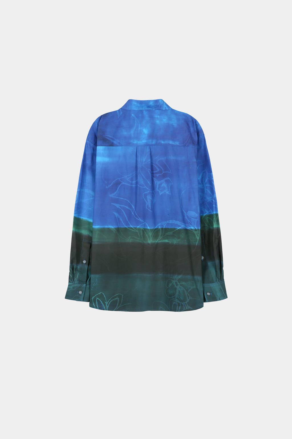 Andersson Bell - Rothco Gradient Printed Shirt (Blue) product image 10 | TRAB K-Fashion Australia