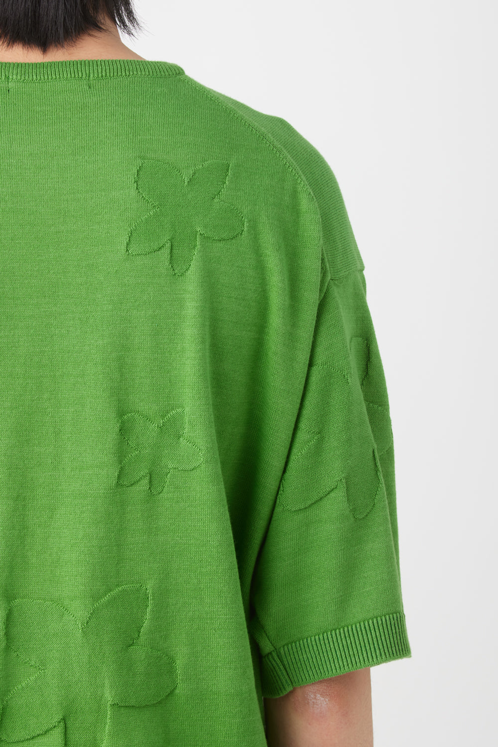 Hatchingroom - Floral Jacquard Knit V2 (Green) product image 13 | TRAB K-Fashion Australia