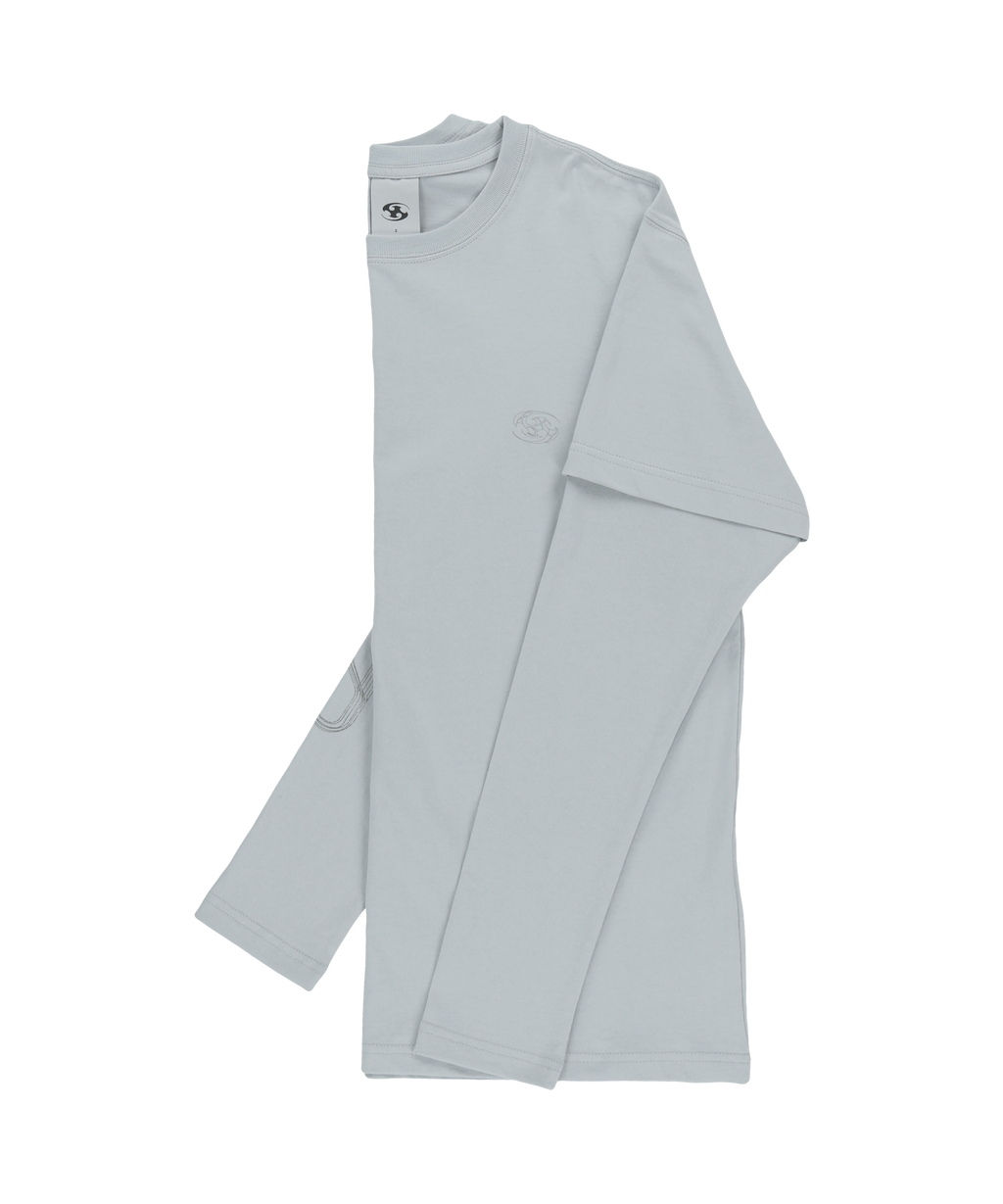 San San Gear - Arcana Tree Long Sleeves (Ice Grey) product image 6 | TRAB K-Fashion Australia