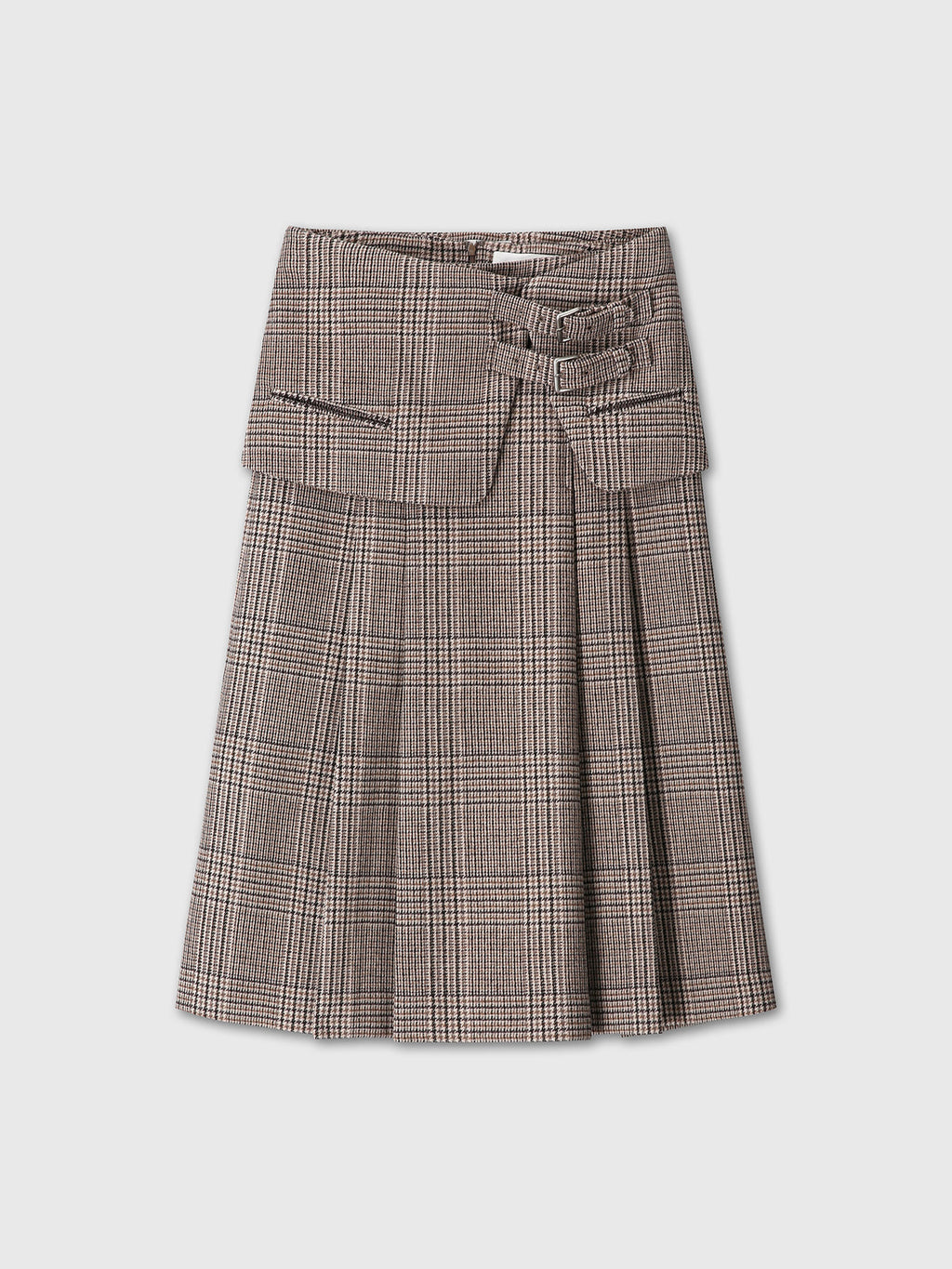 Tonywack - Checked Wool Double-Layered Skirt (Glen Check) product image 9 | TRAB K-Fashion Australia