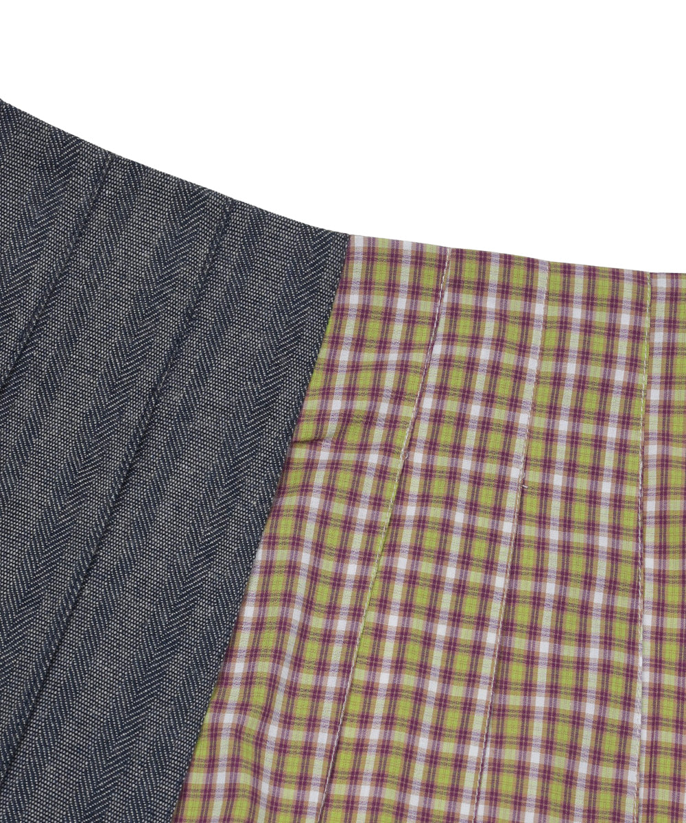 Coyseio - Triple Layer Pleated Skirt (Navy) product image 18 | TRAB K-Fashion Australia