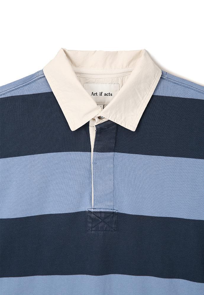 Art if acts - Garment Washed Rugby Tee (Sky Blue) product image 9 | TRAB K-Fashion Australia