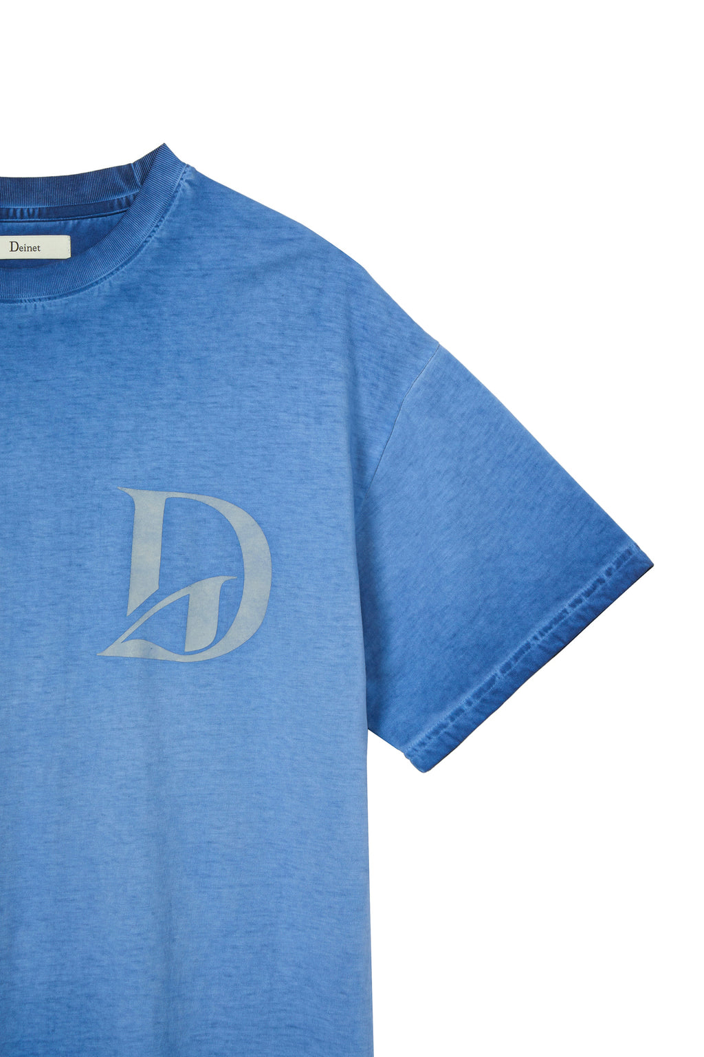 Deinet - Washed Logo T-Shirt (Blue) product image 4 | TRAB K-Fashion Australia