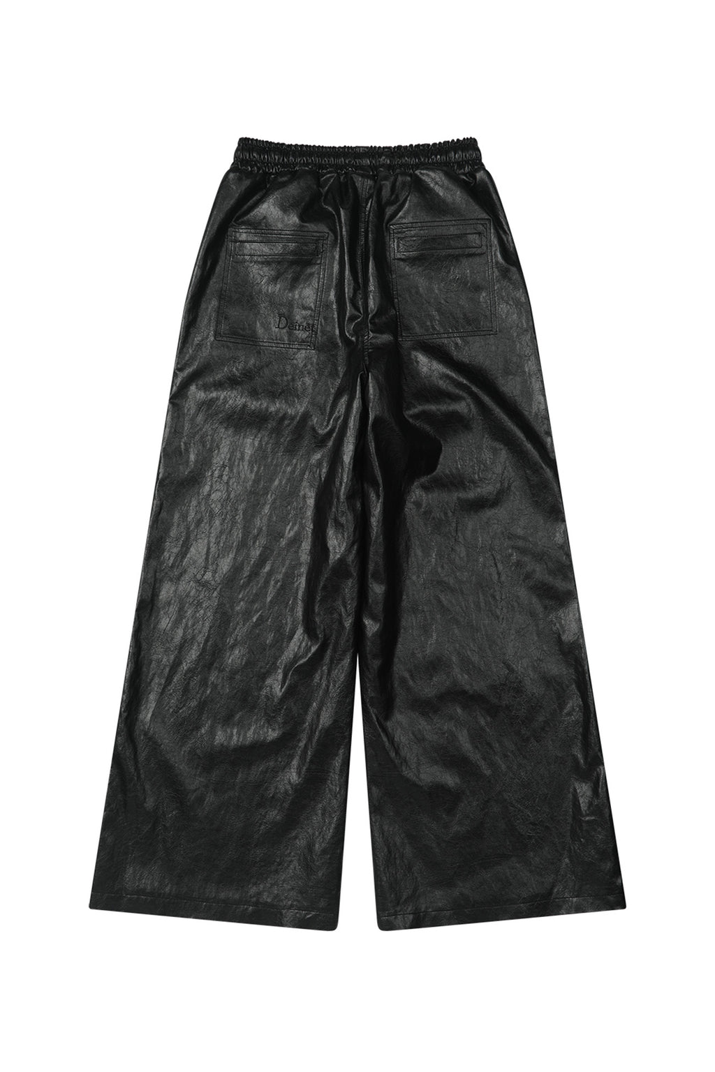 Deinet - Pocket Point Faux Leather Pants (Black) product image 8 | TRAB K-Fashion Australia