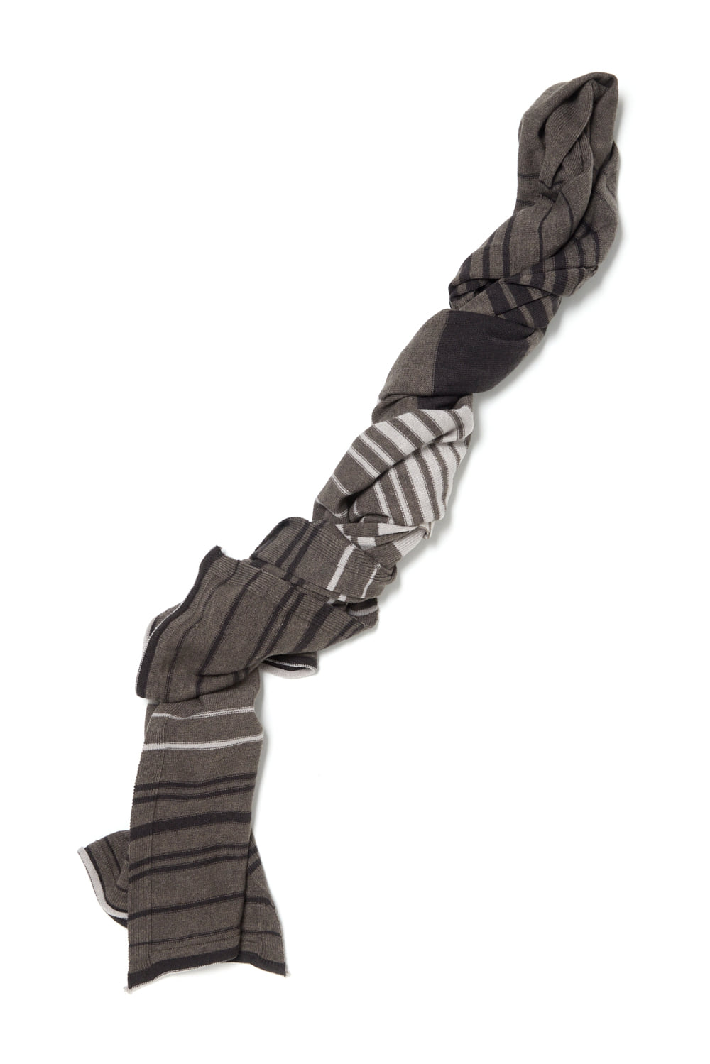 Hatchingroom - Stripe Muffler (Brown) product image 2 | TRAB K-Fashion Australia