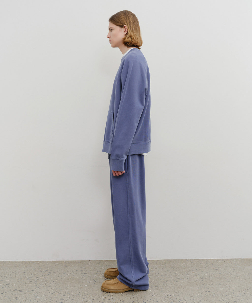 Marithe & Francois Girbaud - Garment Dyed Sweat Pants (Navy) product image 3 | TRAB K-Fashion Australia