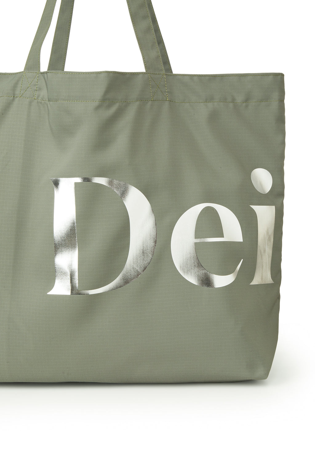 Deinet - Point Logo Shoulder Big Bag (Khaki) product image 4 | TRAB K-Fashion Australia