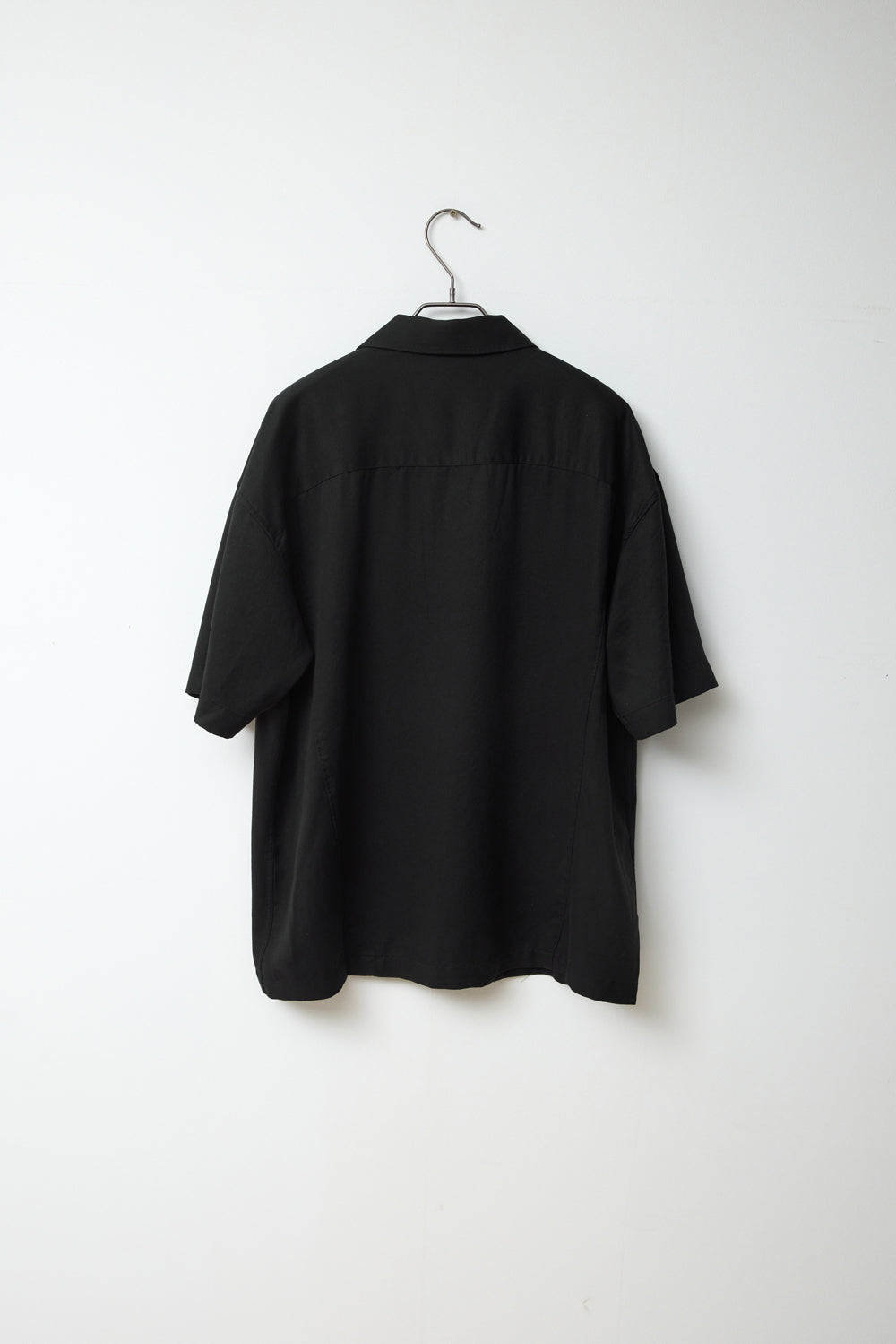Hatchingroom - Camp Collar Shirt Tencel (Black) product image 2 | TRAB K-Fashion Australia