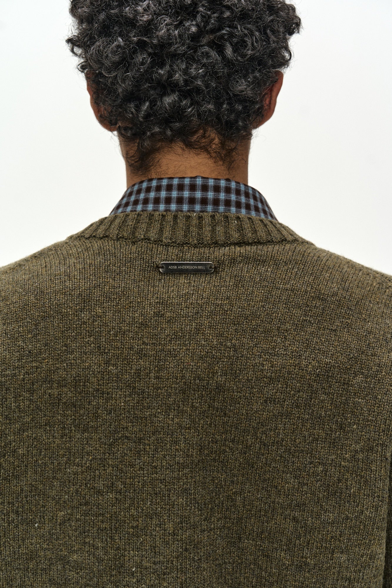 Andersson Bell - Roghen Studded Cardigan (moss Khaki) (Moss Khaki) product image 11 | TRAB K-Fashion Australia