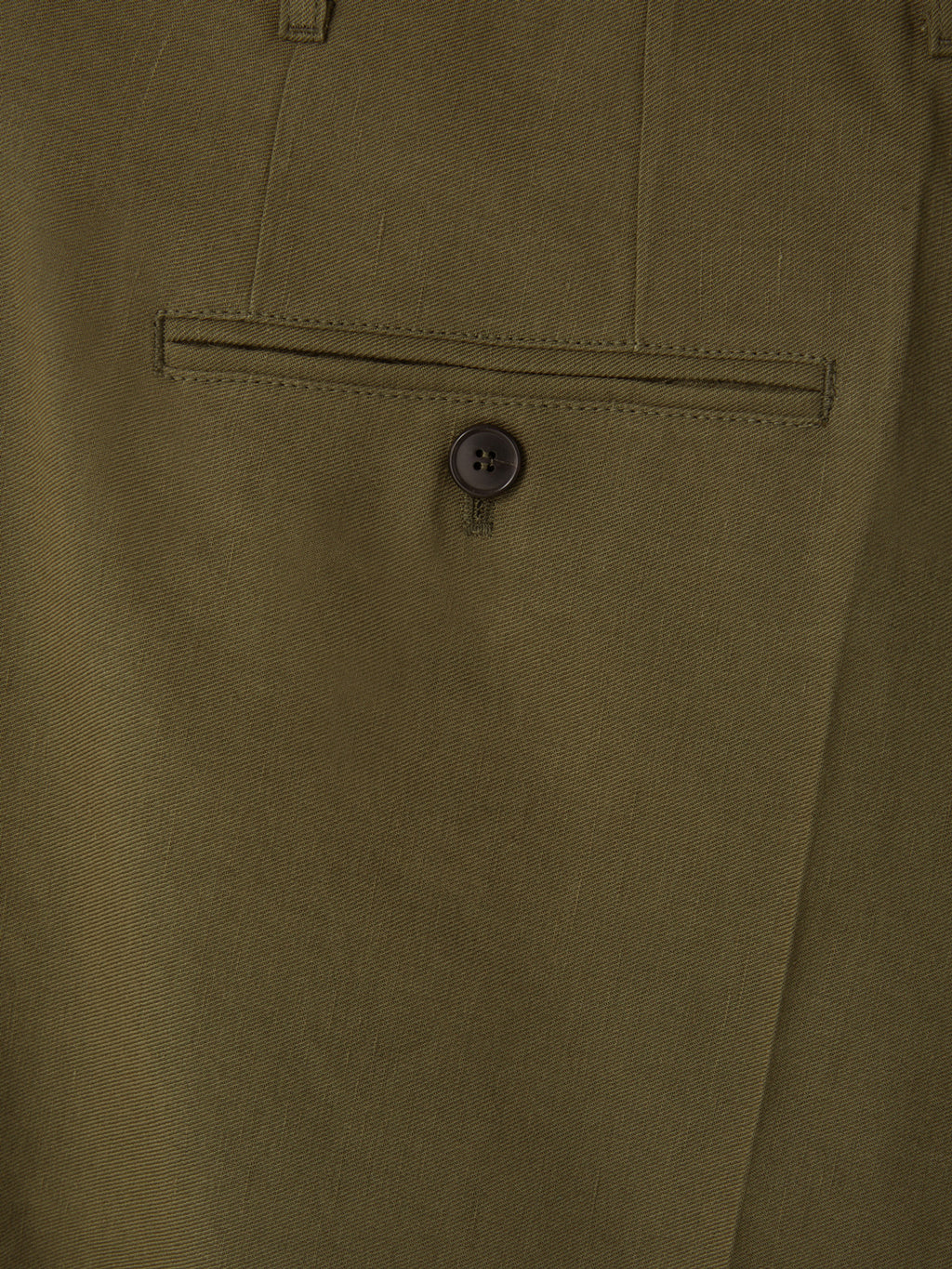 Recto - Linen Blend Pleated Pants (Khaki) product image 6 | TRAB K-Fashion Australia