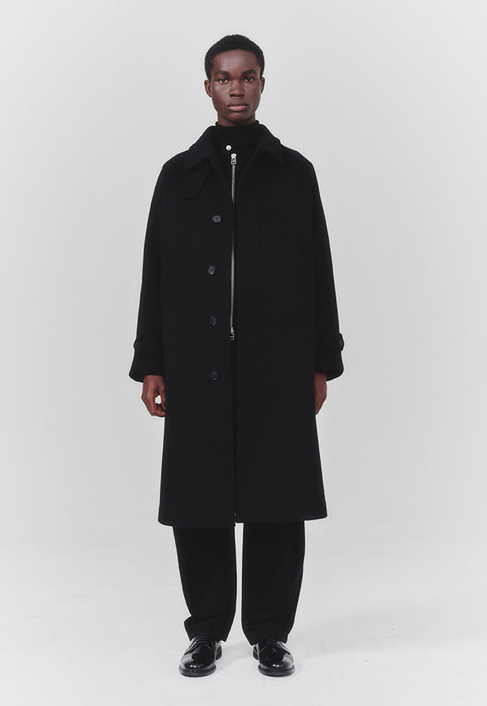 Art if acts - Cashmere Soutien Collar Coat (Black) product image 2 | TRAB K-Fashion Australia