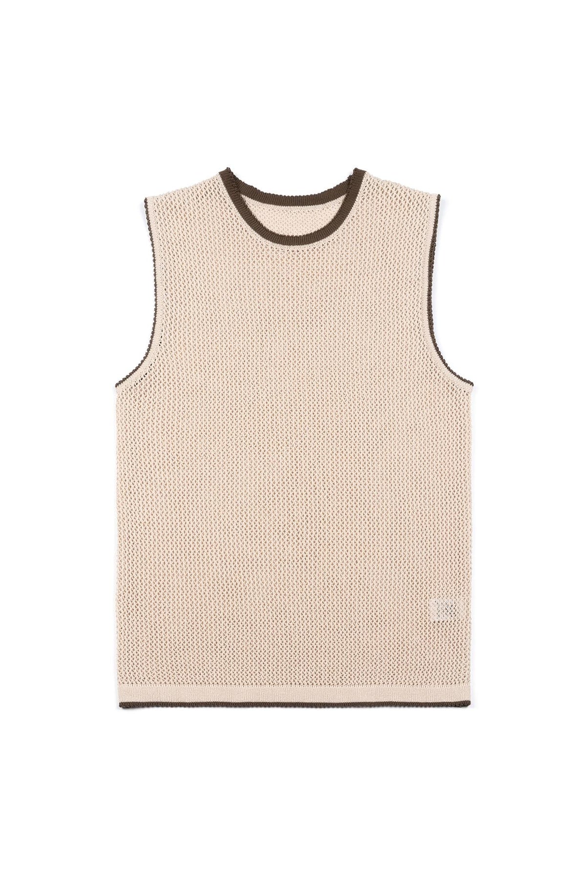Ioedle - Fruit-Infused Mesh Vest (Beige) product image 4 | TRAB K-Fashion Australia
