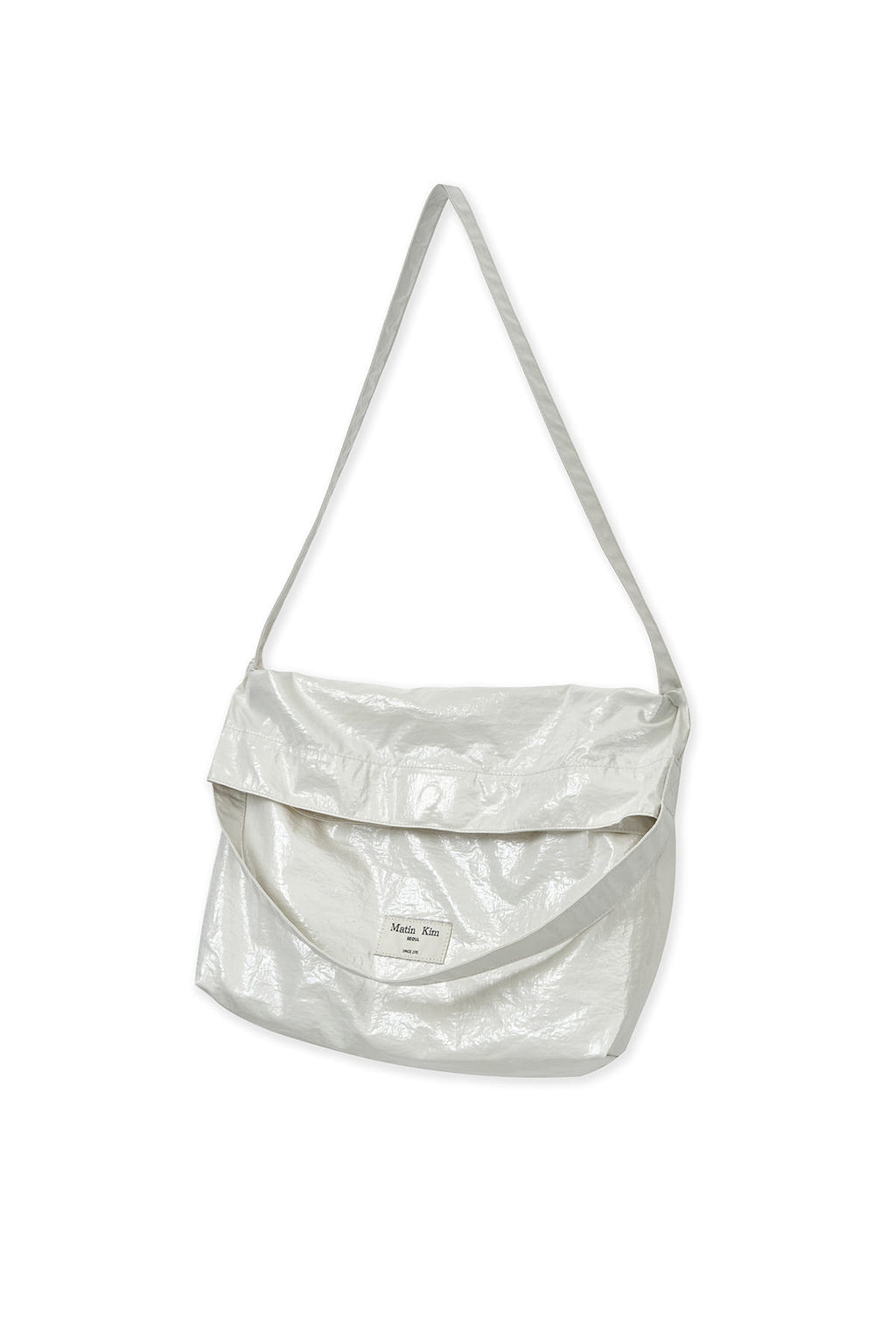 Matin Kim - Glossy Light Two Way Bag (Ivory) product image 3 | TRAB K-Fashion Australia