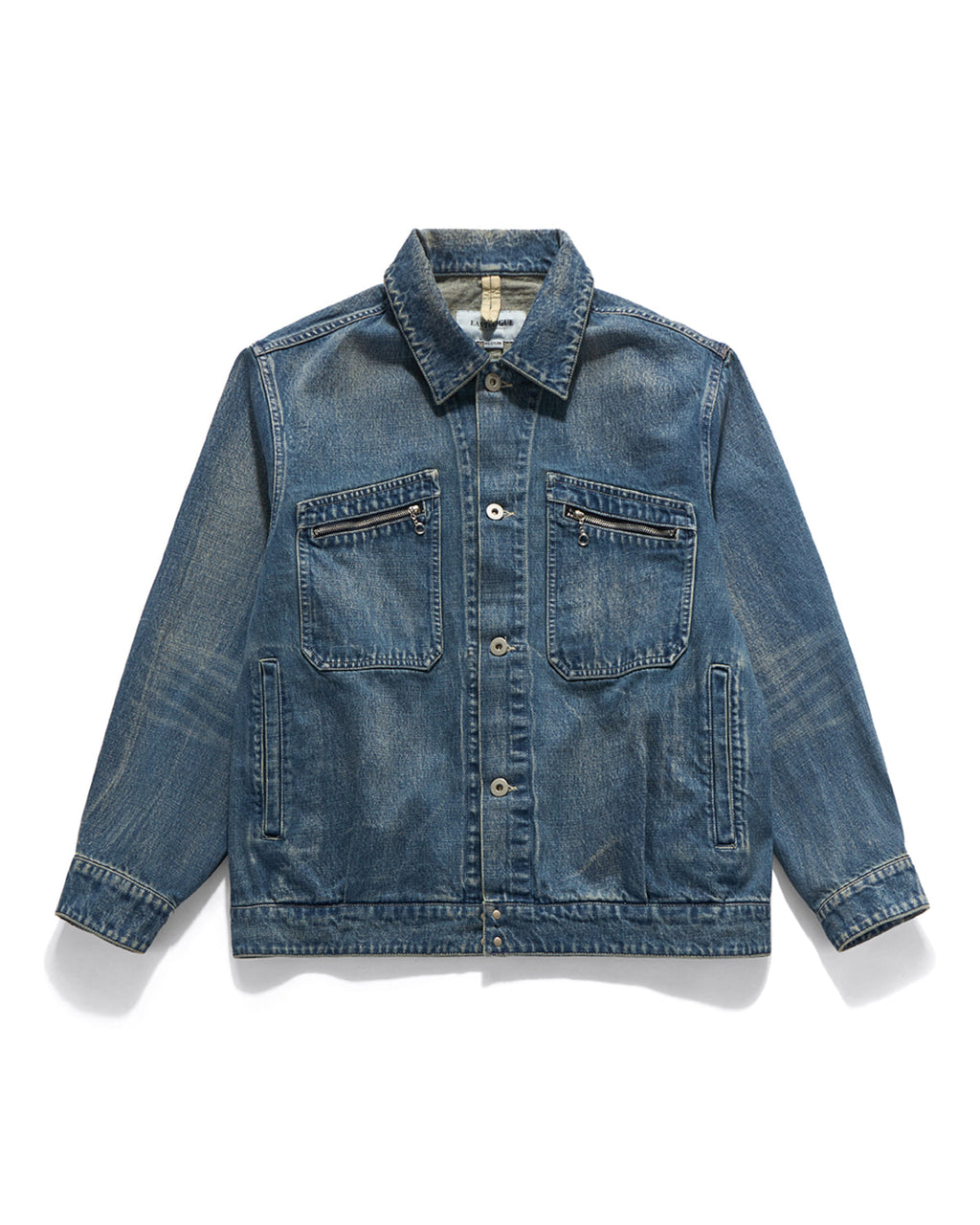 Eastlogue - Workers Blouson Jacket (Vintage Indigo) product image 5 | TRAB K-Fashion Australia