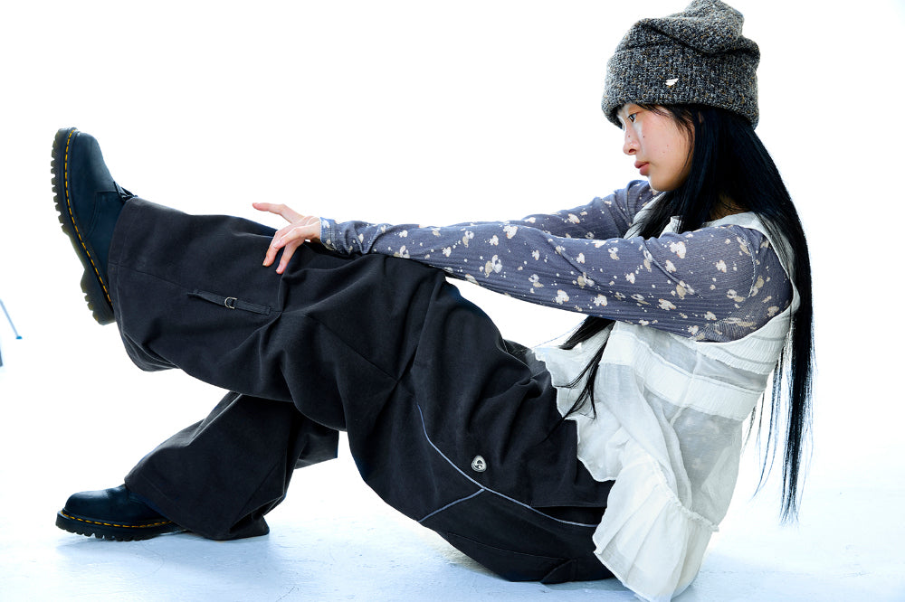 Coyseio - Sheer Layered Sleeveless (White) product image 11 | TRAB K-Fashion Australia