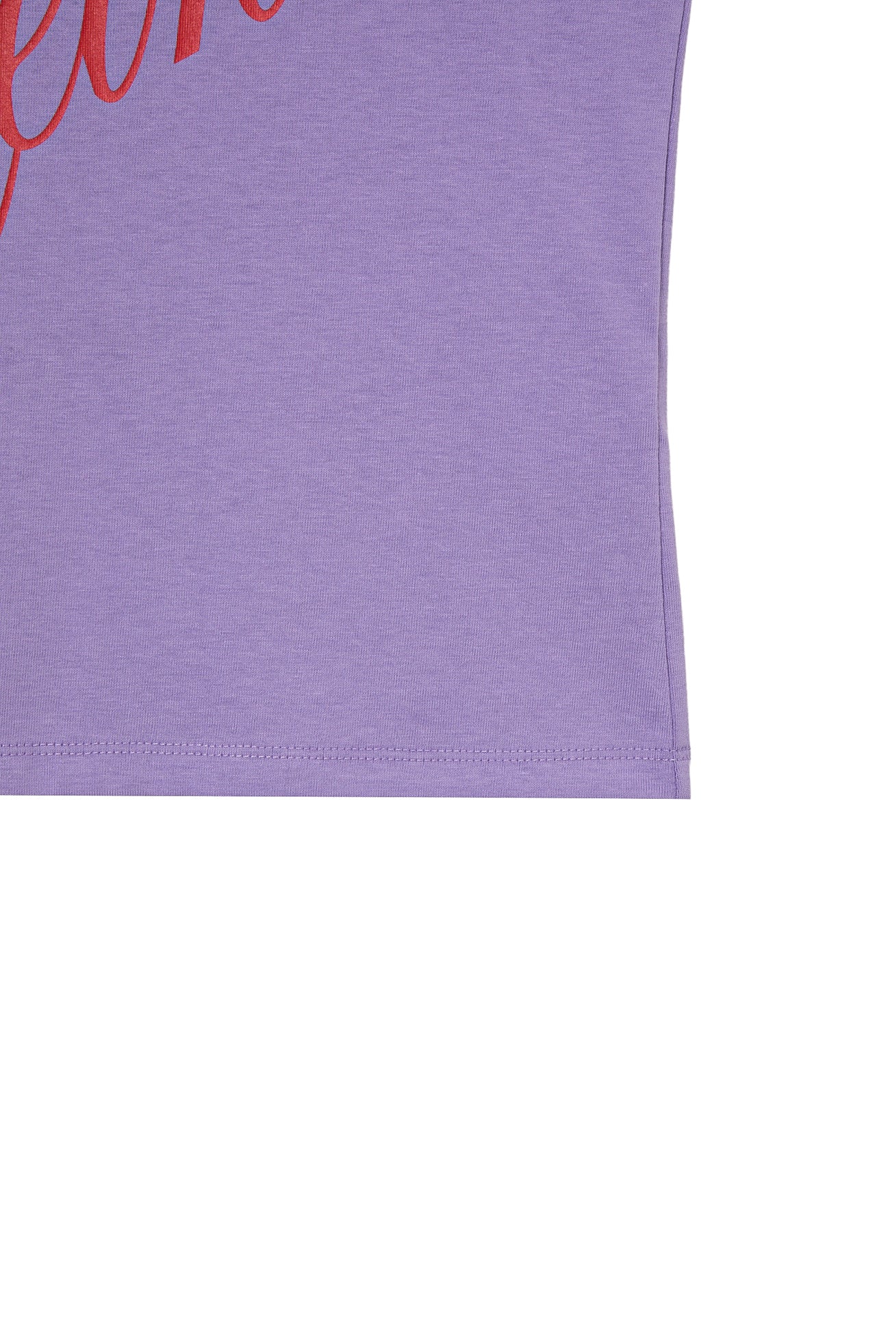 Deinet - Rose Typo Graphic T-Shirt (Light Purple) product image 5 | TRAB K-Fashion Australia