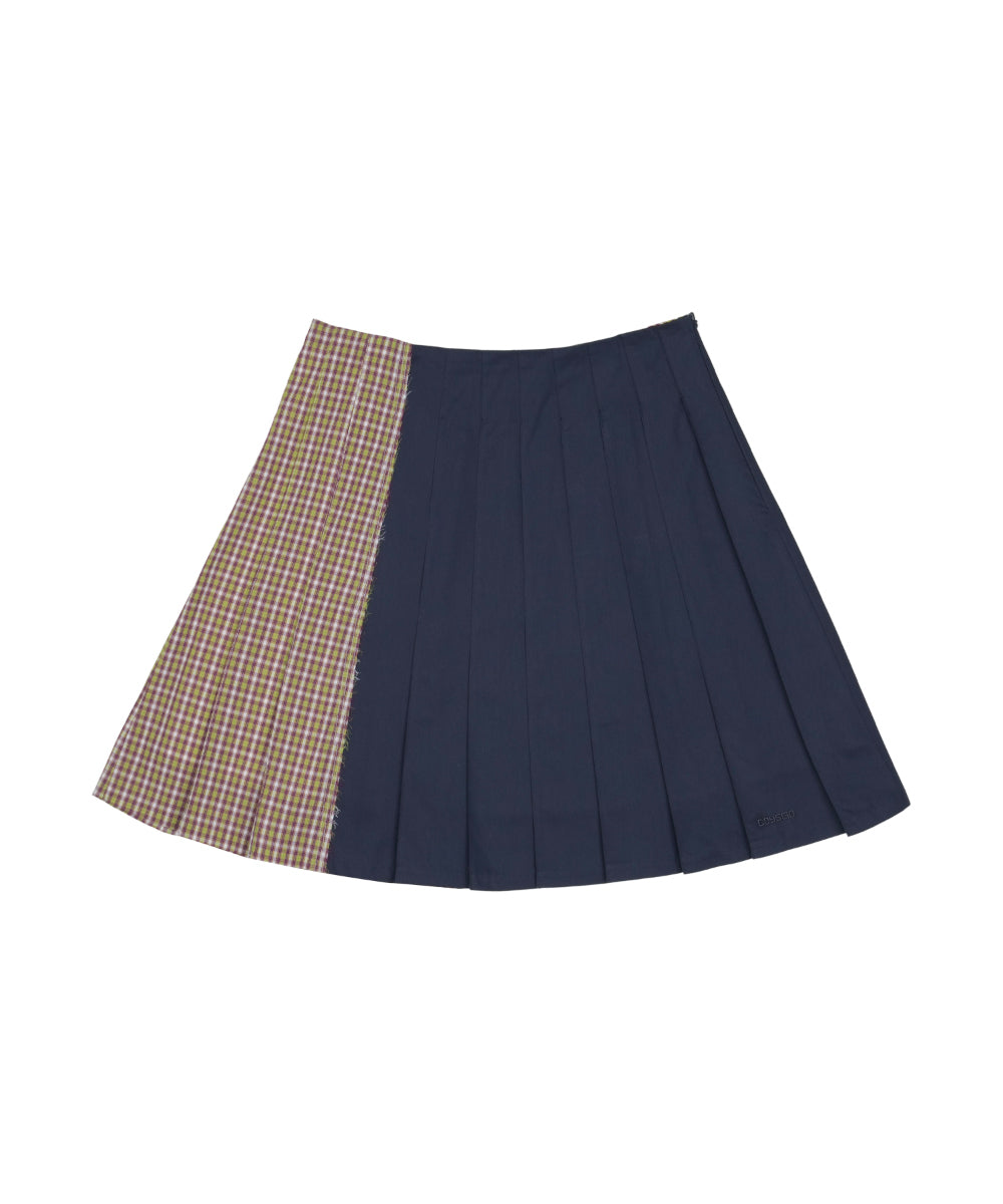 Coyseio - Triple Layer Pleated Skirt (Navy) product image 11 | TRAB K-Fashion Australia