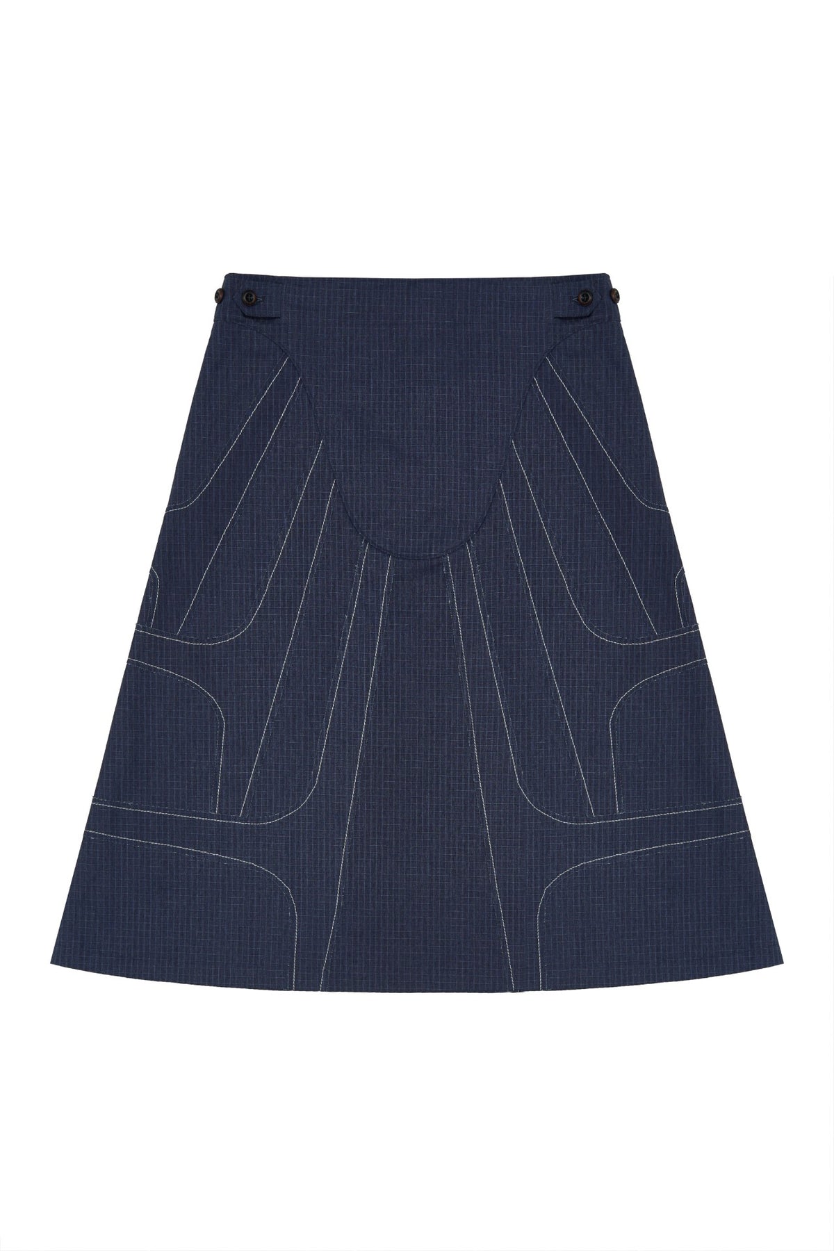 Ioedle - Streamline Skirt (Navy) product image 4 | TRAB K-Fashion Australia