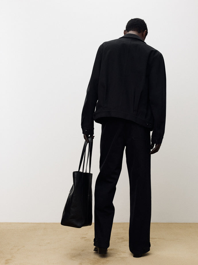 Tonywack - French Work Blouson Jacket (Black) product image 5 | TRAB K-Fashion Australia