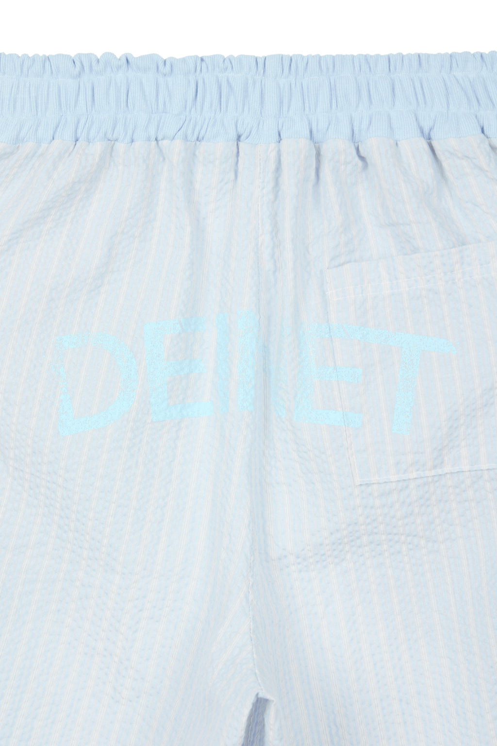 Deinet - Deinet Stripe Bermuda Sweat Pants (Light Blue) product image 6 | TRAB K-Fashion Australia