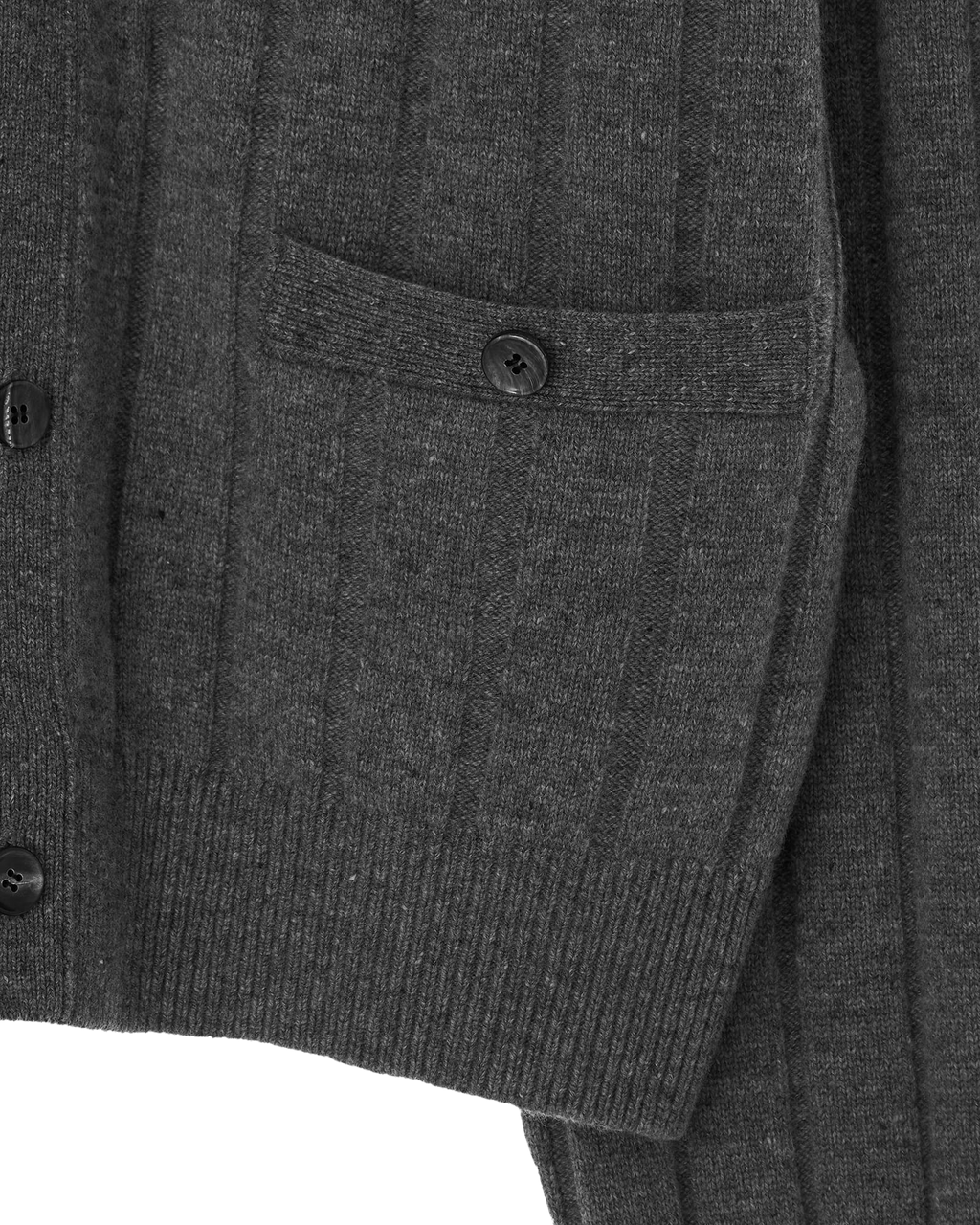 Kimhe Kim - V-Neck Cardigan (Dark Grey) product image 12 | TRAB K-Fashion Australia