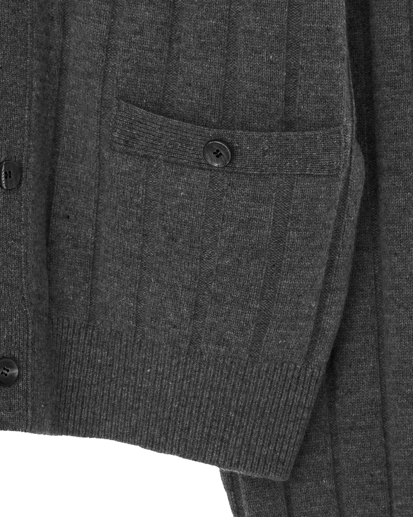 Kimhe Kim - V-Neck Cardigan (Dark Grey) product image 12 | TRAB K-Fashion Australia