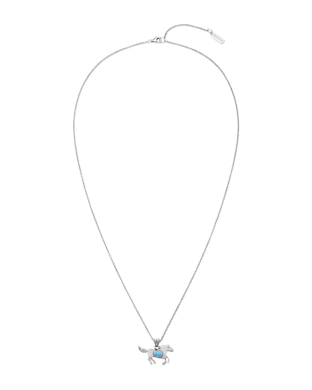 Numbering - Horse Turquoise Pendant Necklace #6763 product image 5 | TRAB K-Fashion Australia