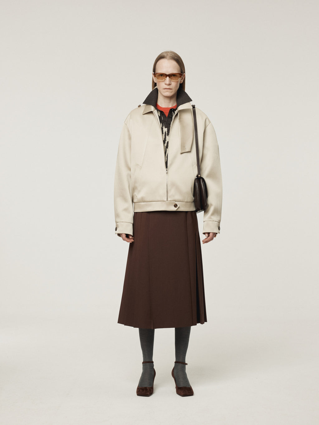 Recto - Double Satin Jumper (Sand Beige) product image 2 | TRAB K-Fashion Australia