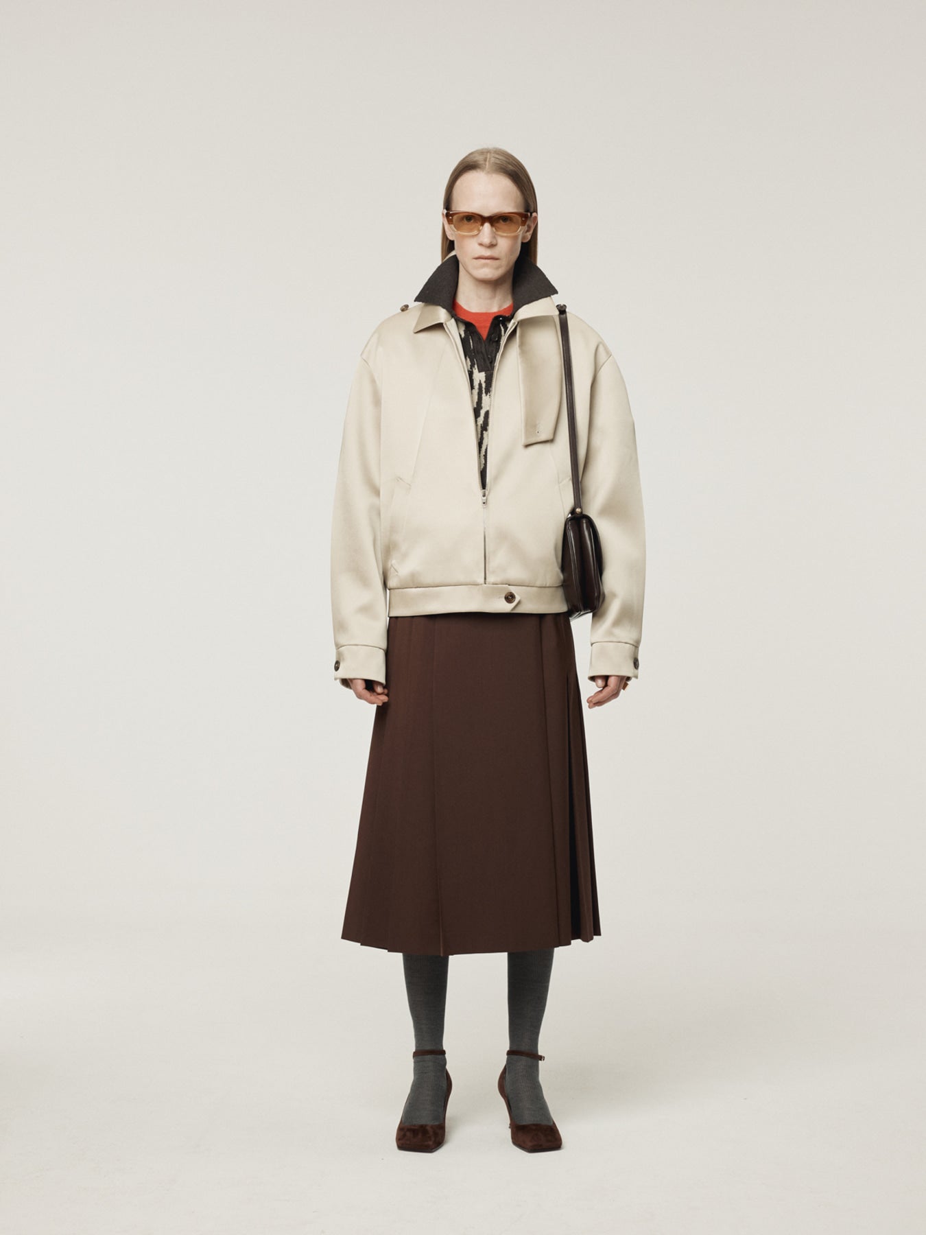 Recto - Double Satin Jumper (Sand Beige) product image 2 | TRAB K-Fashion Australia