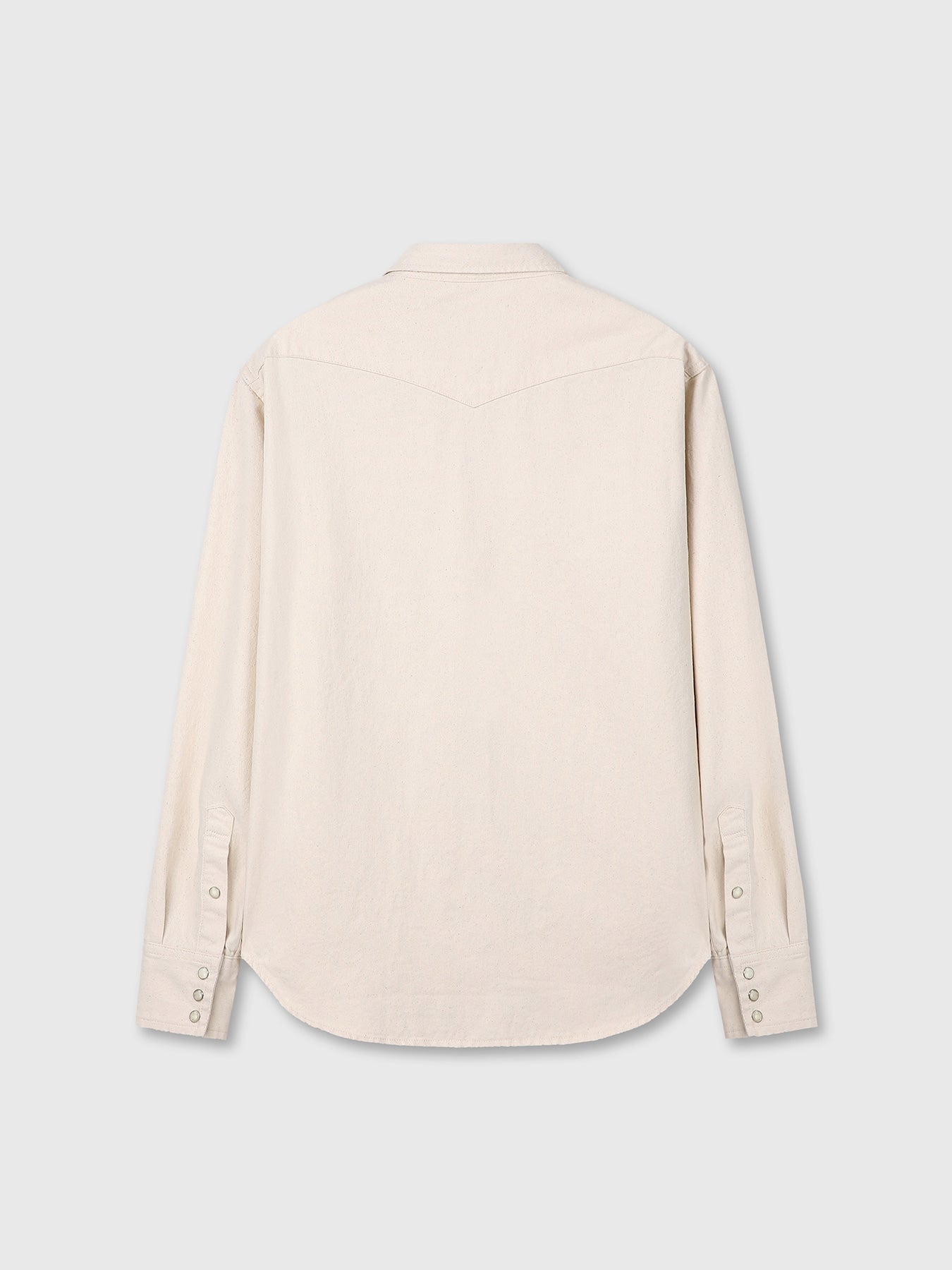 Tonywack - Washed Denim Distressed Western Shirt (Ecru) product image 8 | TRAB K-Fashion Australia