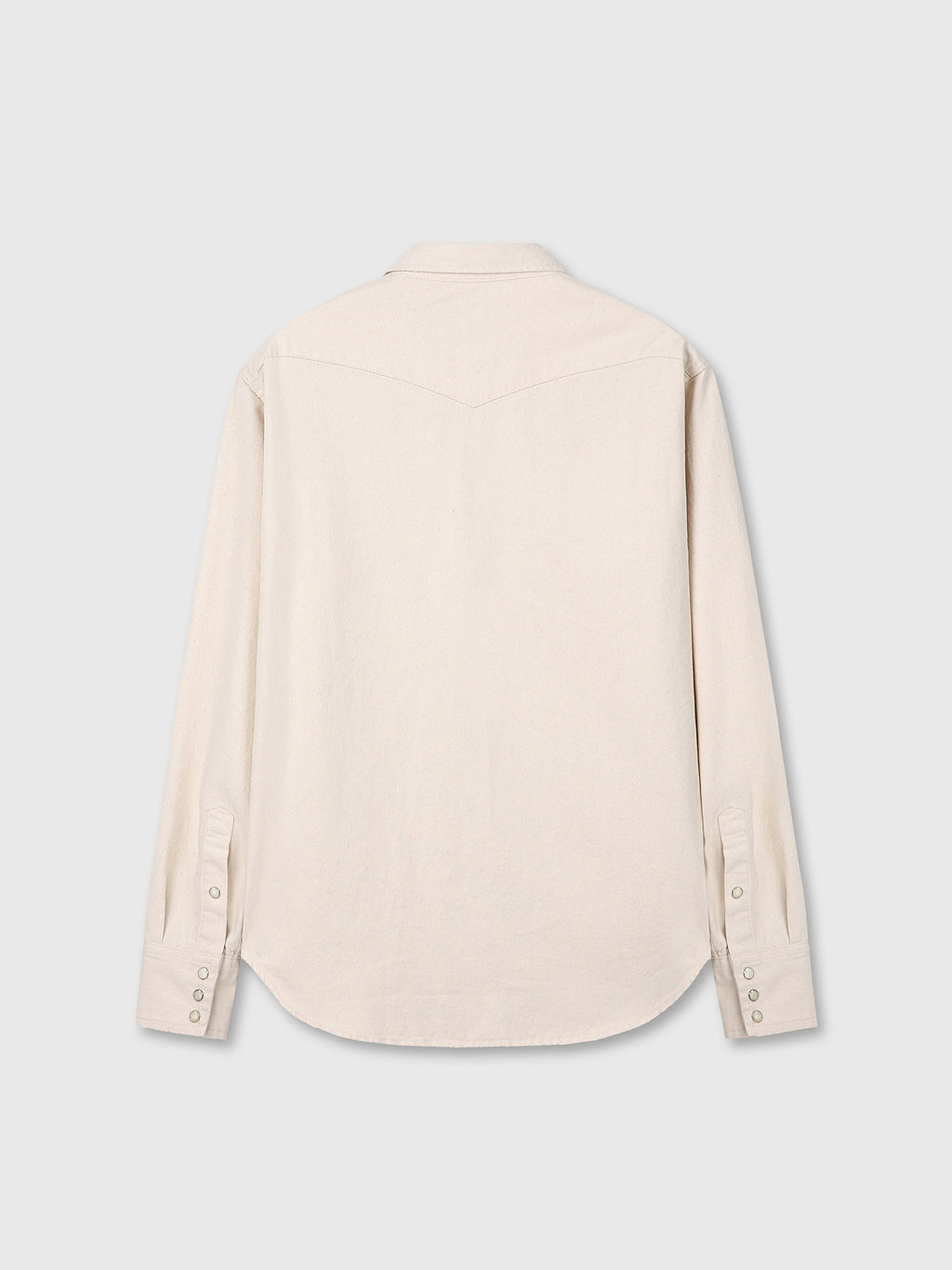 Tonywack - Washed Denim Distressed Western Shirt (Ecru) product image 8 | TRAB K-Fashion Australia