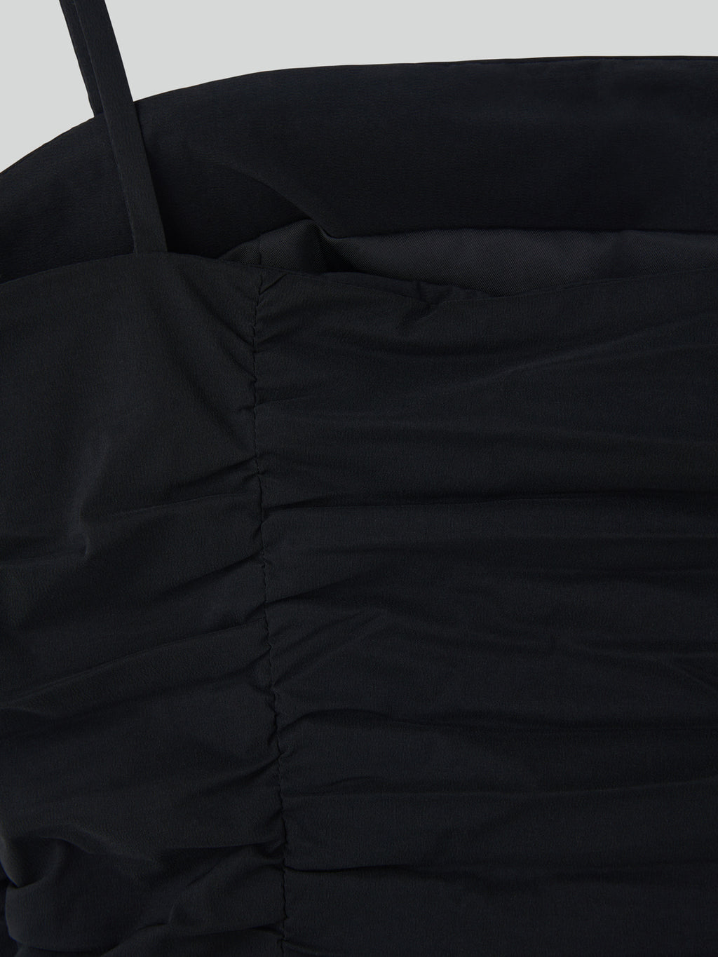 Recto - Gathered Bustier Top (Black) product image 14 | TRAB K-Fashion Australia