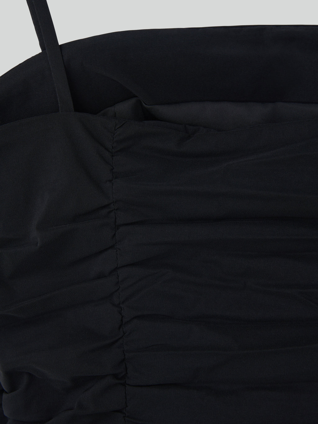 Recto - Gathered Bustier Top (Black) product image 14 | TRAB K-Fashion Australia