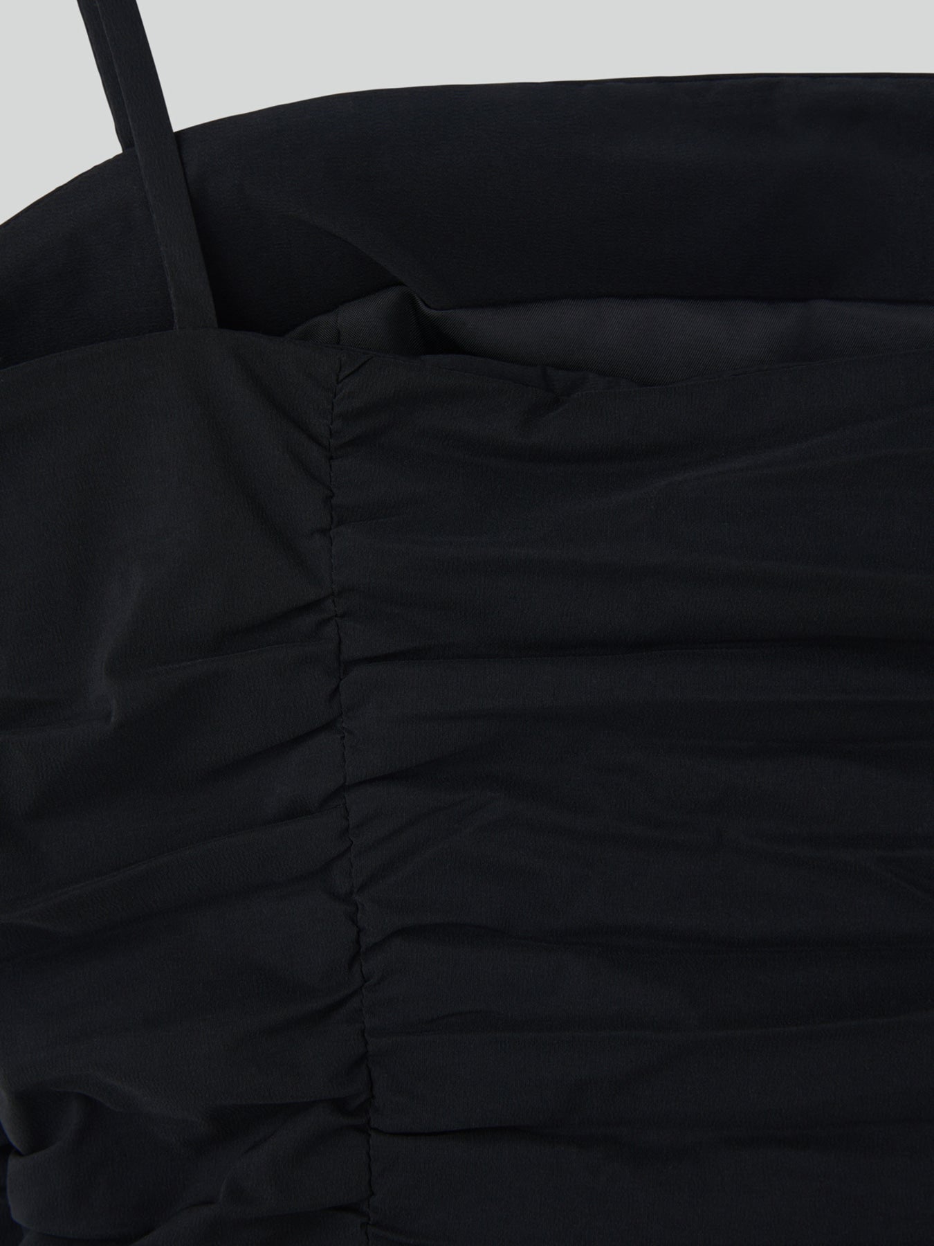 Recto - Gathered Bustier Top (Black) product image 14 | TRAB K-Fashion Australia