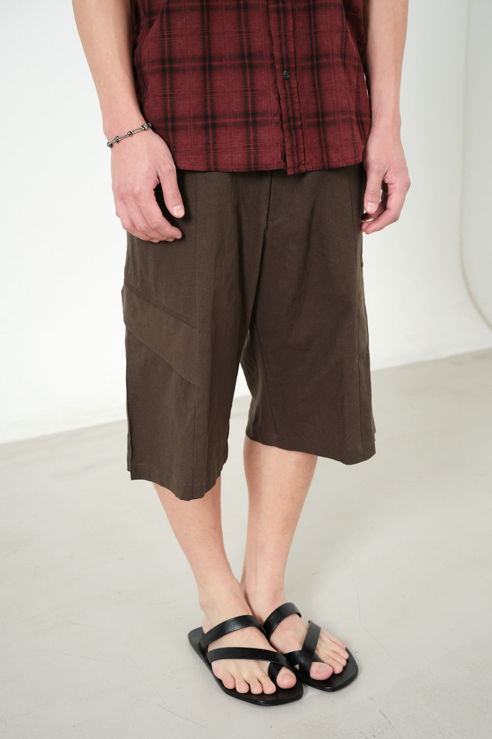 Hatchingroom - Flap Shorts (Mud Brown) product image 11 | TRAB K-Fashion Australia