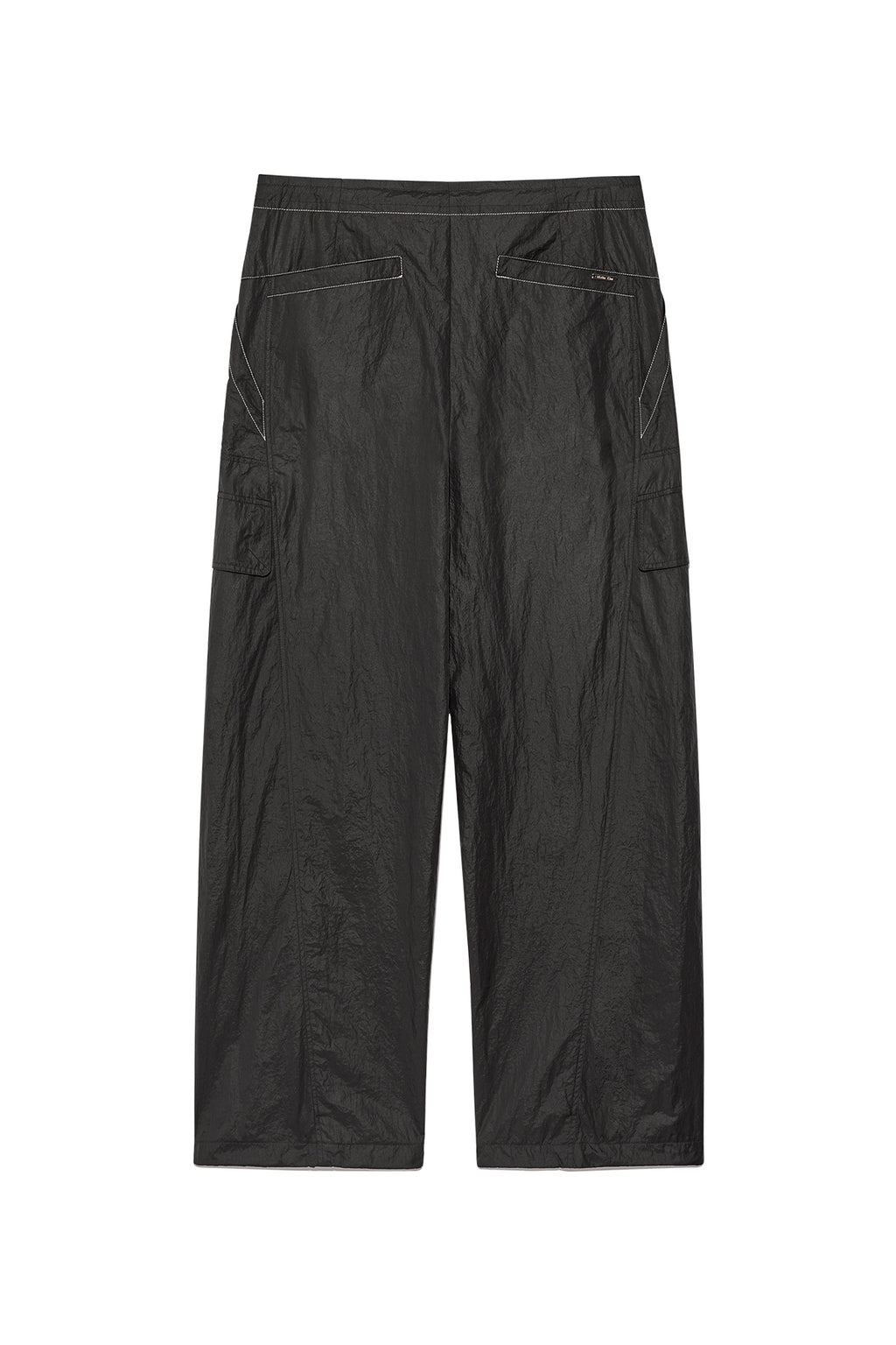 Matin Kim - Stitch Point Nylon Pants (Charcoal) product image 2 | TRAB K-Fashion Australia