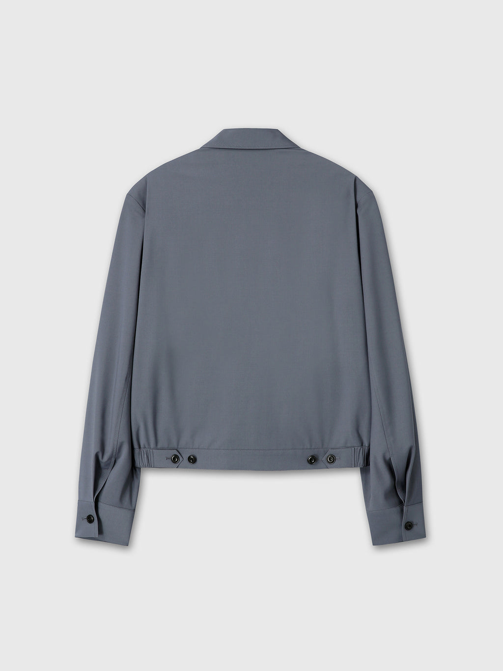 Tonywack - Tropical Wool Blouson Jacket (Slate Grey) product image 10 | TRAB K-Fashion Australia