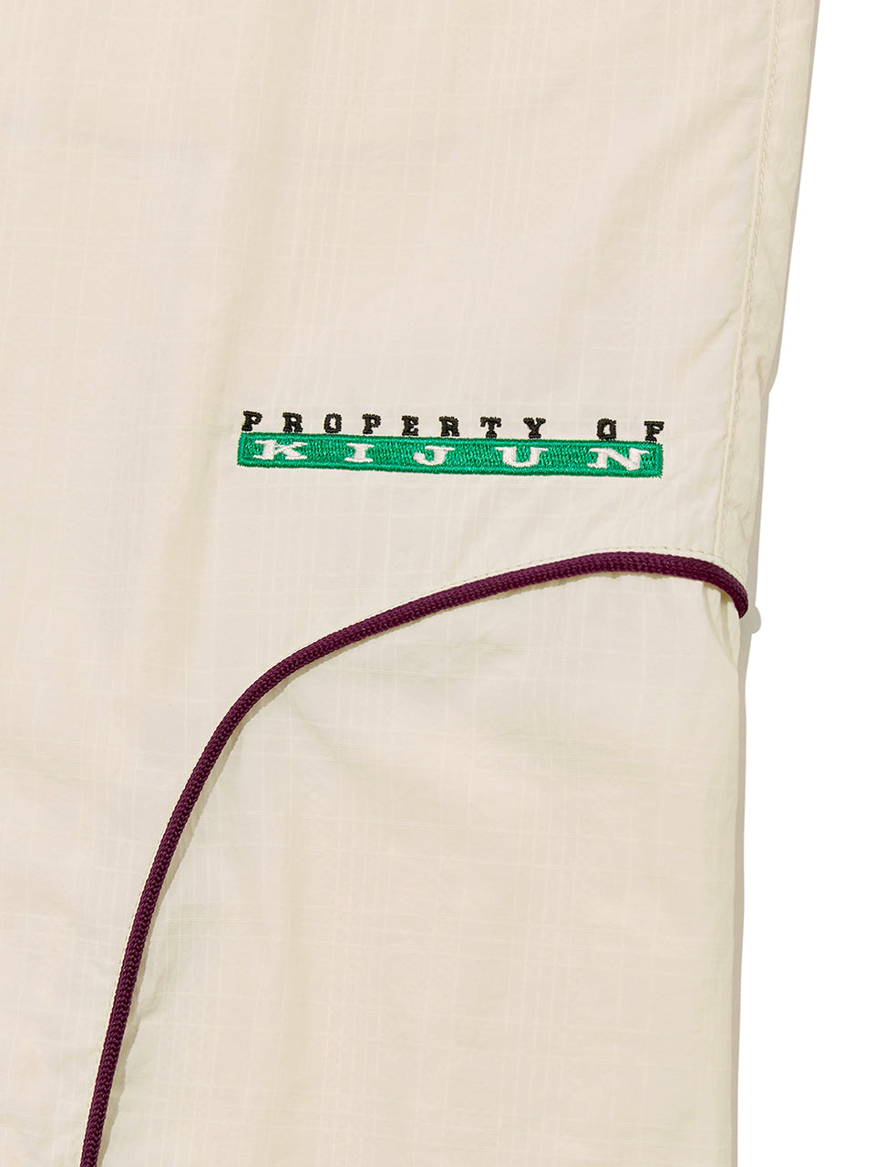 Kijun - Logo Woven Jogger Pants (Ivory) product image 12 | TRAB K-Fashion Australia