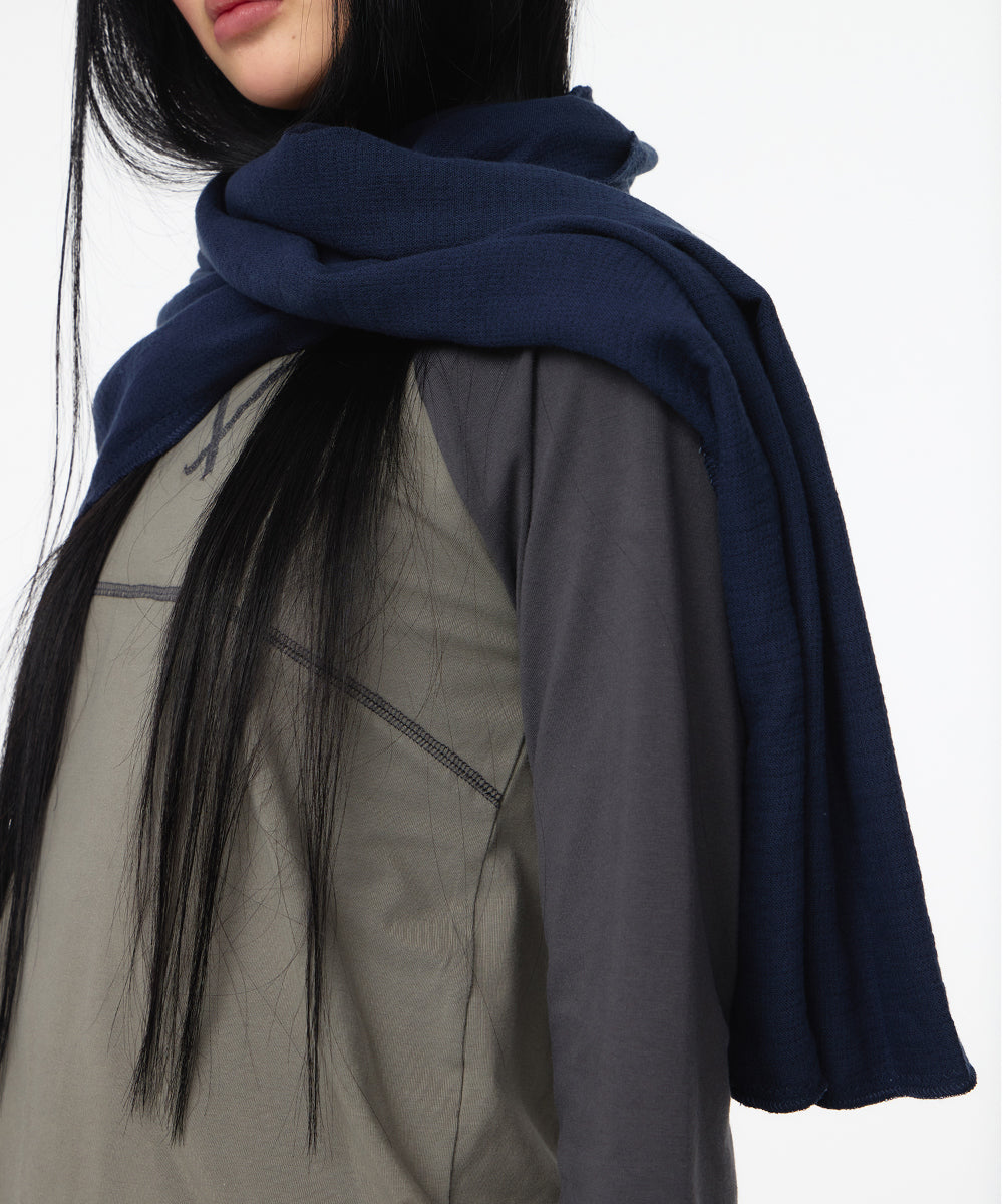 Coyseio - Two-Tone Reversible Muffler (Navy) product image 6 | TRAB K-Fashion Australia