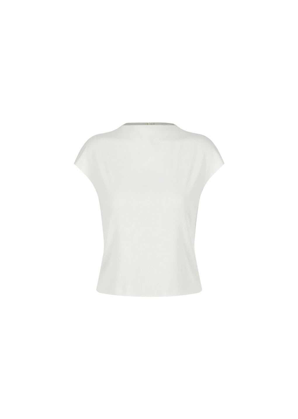 Amomento - Jersey Mock Neck Top (Ivory) product image 5 | TRAB K-Fashion Australia