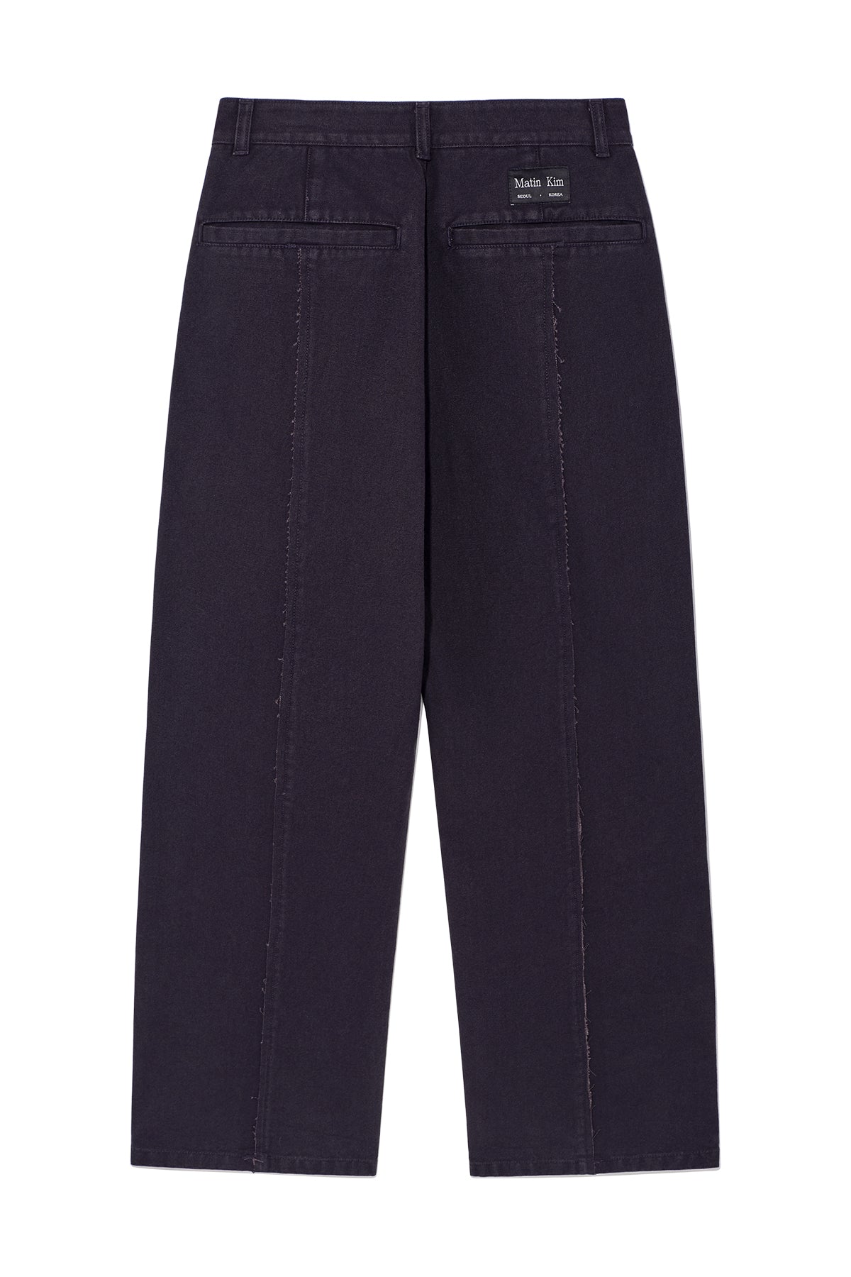 Matin Kim - Stitch Point Washed Cotton Pants (Purple) product image 2 | TRAB K-Fashion Australia