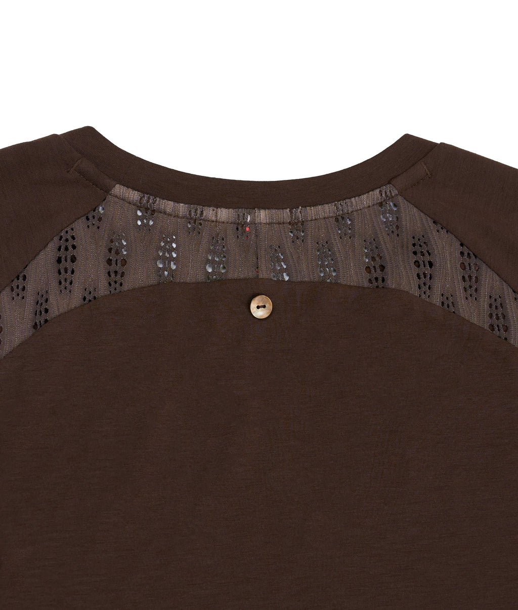XLIM - Azxlim 01 T-Shirt (Brown) product image 11 | TRAB K-Fashion Australia