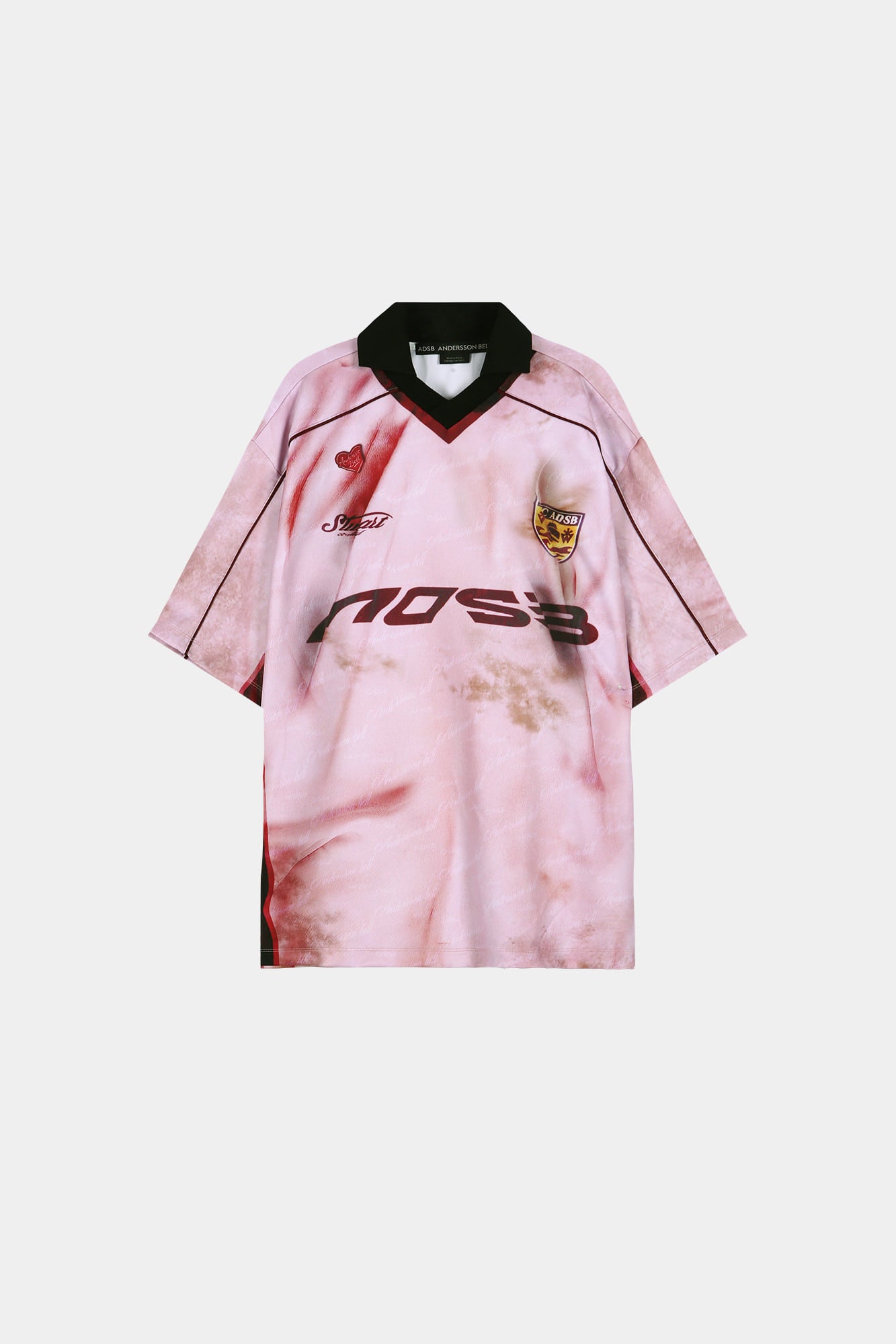 Andersson Bell - Printed Football Jersey T-Shirt (Red) product image 10 | TRAB K-Fashion Australia
