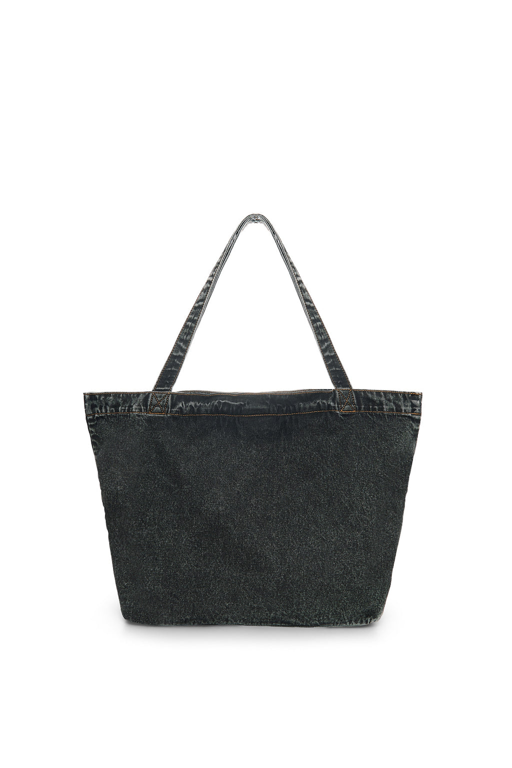 Matin Kim - Matin Stitch Denim Shoulder Bag (Black) product image 3 | TRAB K-Fashion Australia